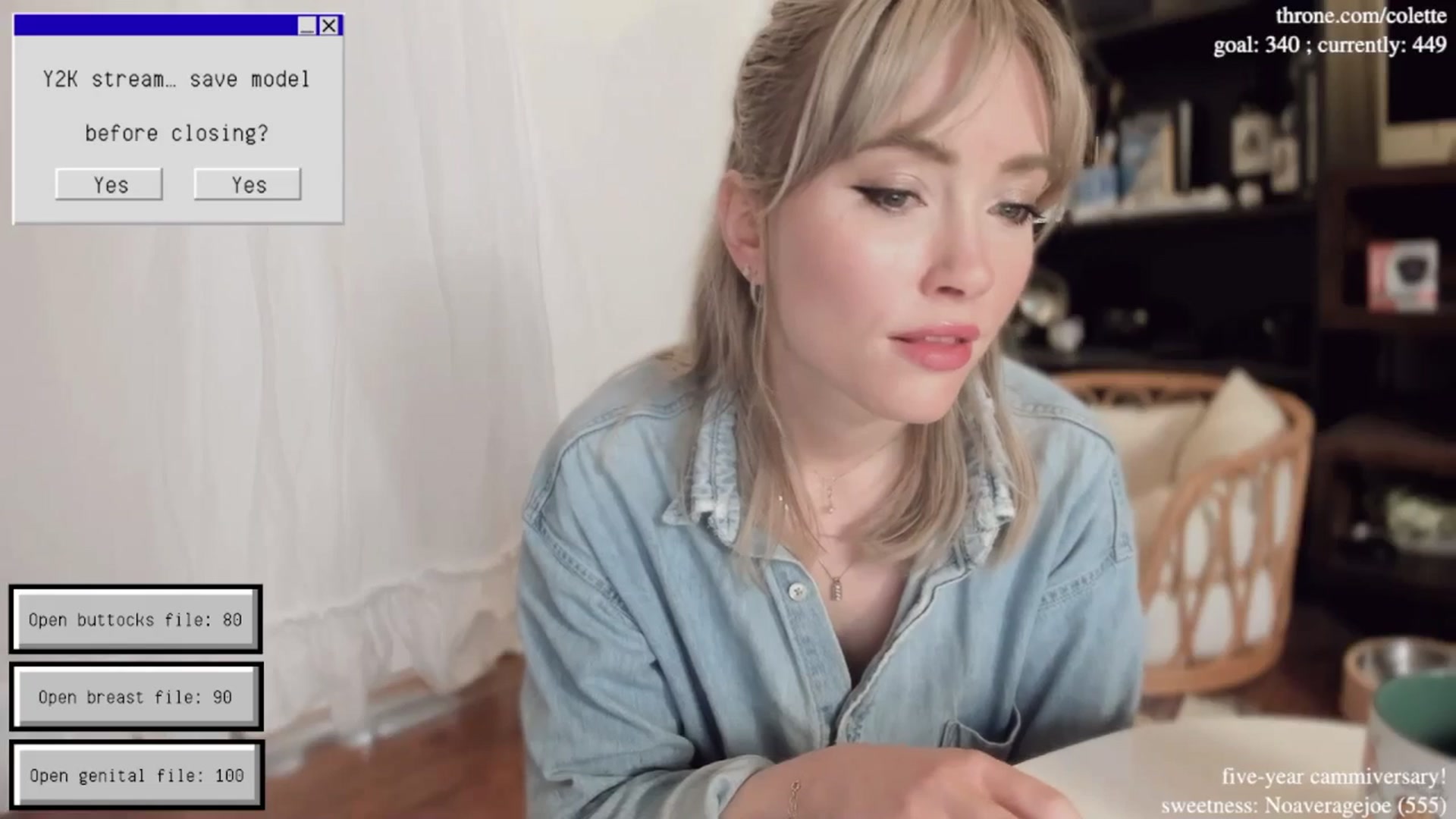 Gallery image thumbnail from coletteclaude's myfreecams stream on, 11/27/2024, 20:12 image 14 of 20