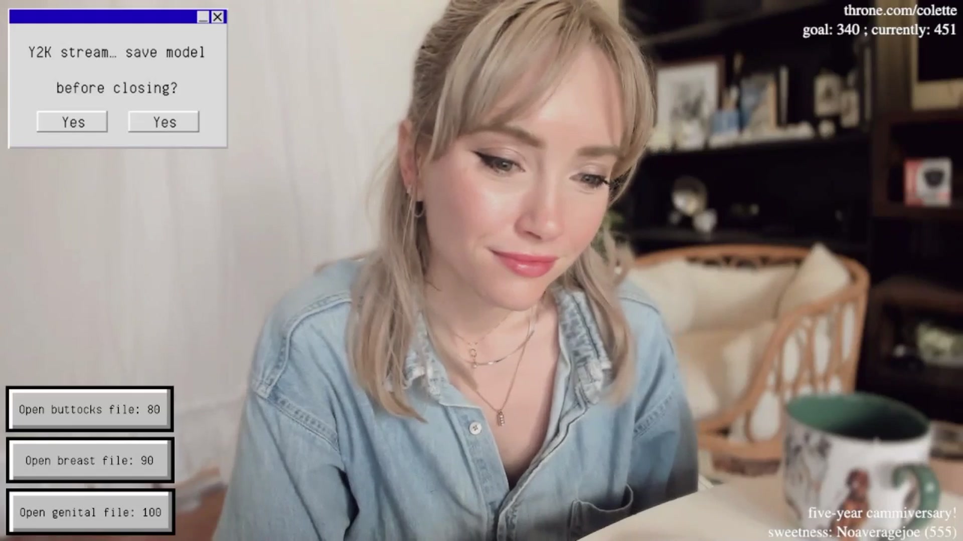 Gallery image thumbnail from coletteclaude's myfreecams stream on, 11/27/2024, 20:12 image 7 of 20