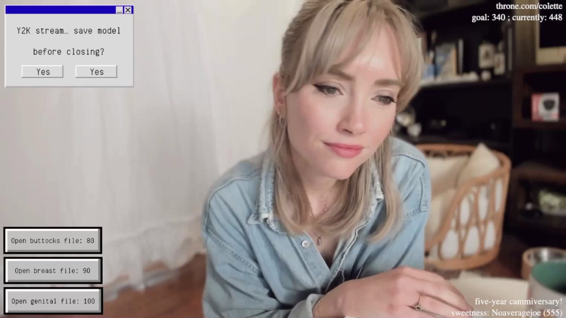 Gallery image thumbnail from coletteclaude's myfreecams stream on, 11/27/2024, 20:12 image 16 of 20