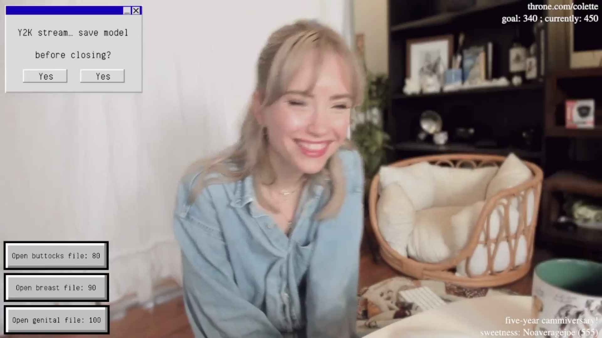 Gallery image thumbnail from coletteclaude's myfreecams stream on, 11/27/2024, 20:12 image 8 of 20