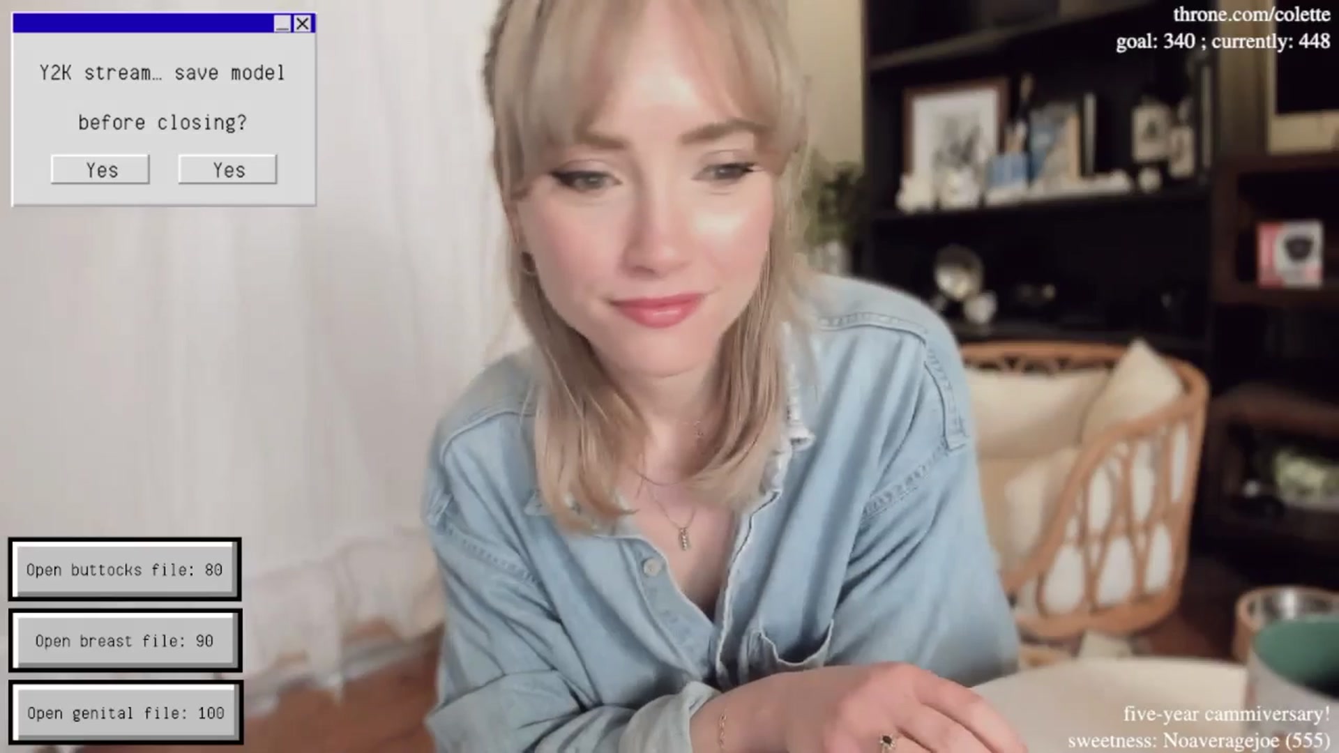 Gallery image thumbnail from coletteclaude's myfreecams stream on, 11/27/2024, 20:12 image 18 of 20