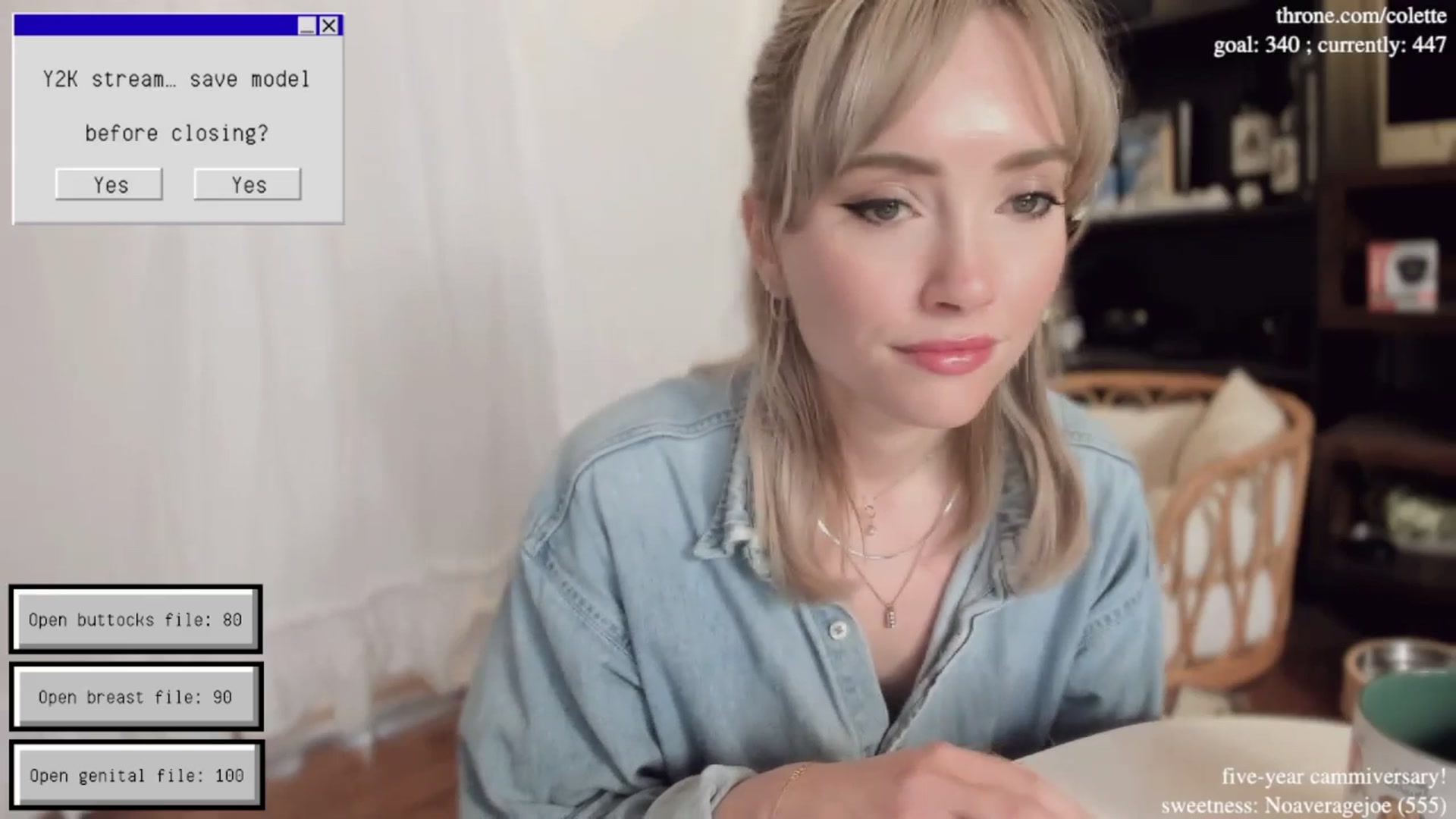 Gallery image thumbnail from coletteclaude's myfreecams stream on, 11/27/2024, 20:12 image 19 of 20