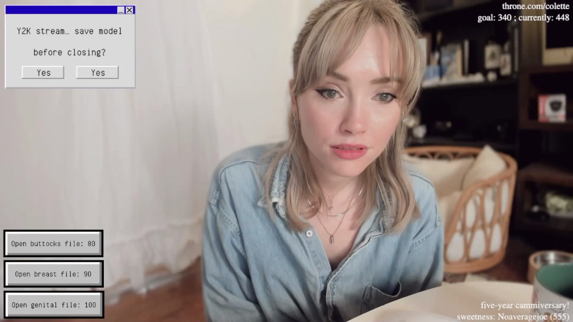 Gallery image thumbnail from coletteclaude's myfreecams stream on, 11/27/2024, 20:12 image 17 of 20