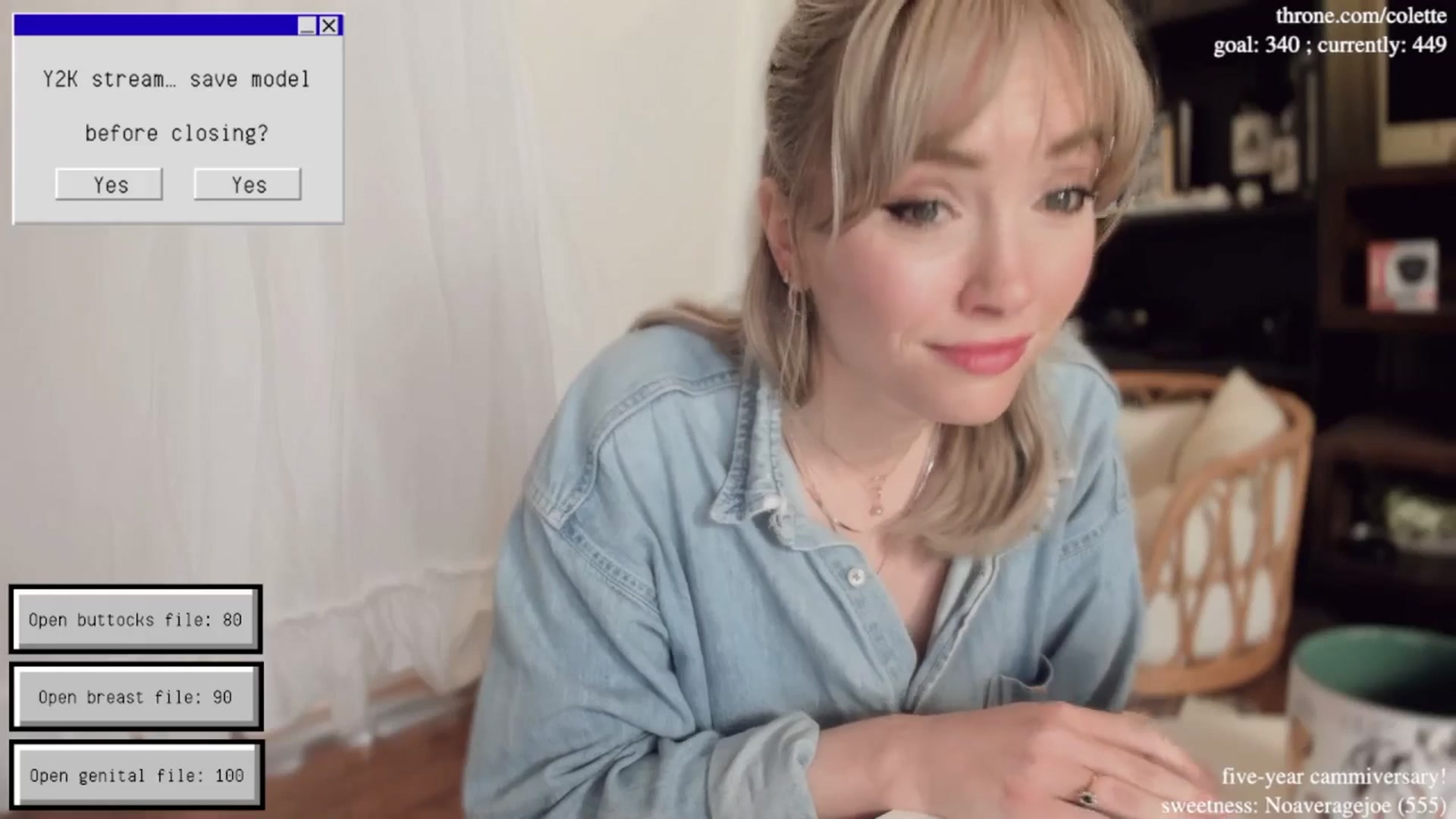 Gallery image thumbnail from coletteclaude's myfreecams stream on, 11/27/2024, 20:12 image 10 of 20