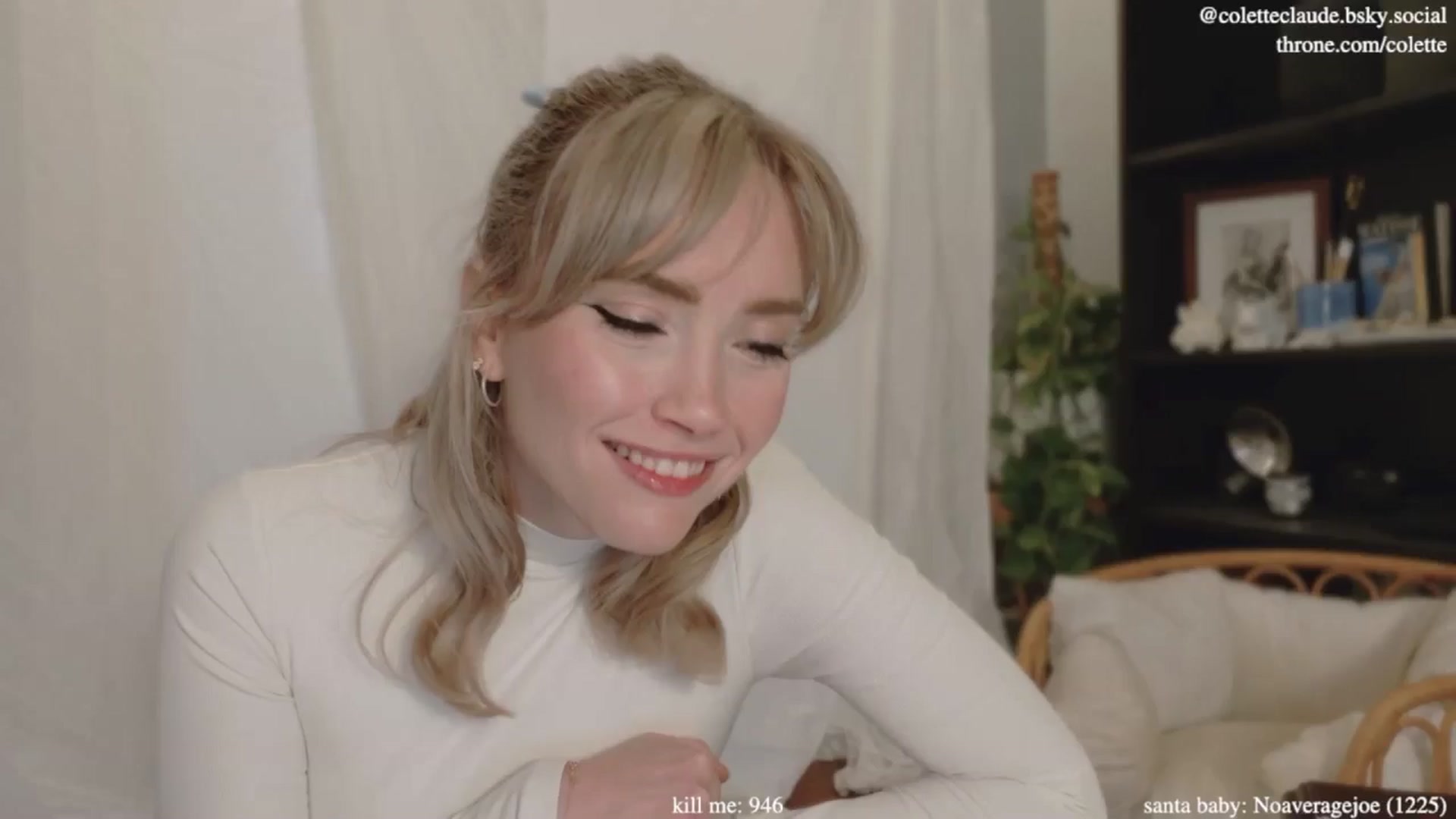 Gallery image thumbnail from coletteclaude's myfreecams stream on, 12/04/2024, 20:19 image 17 of 20