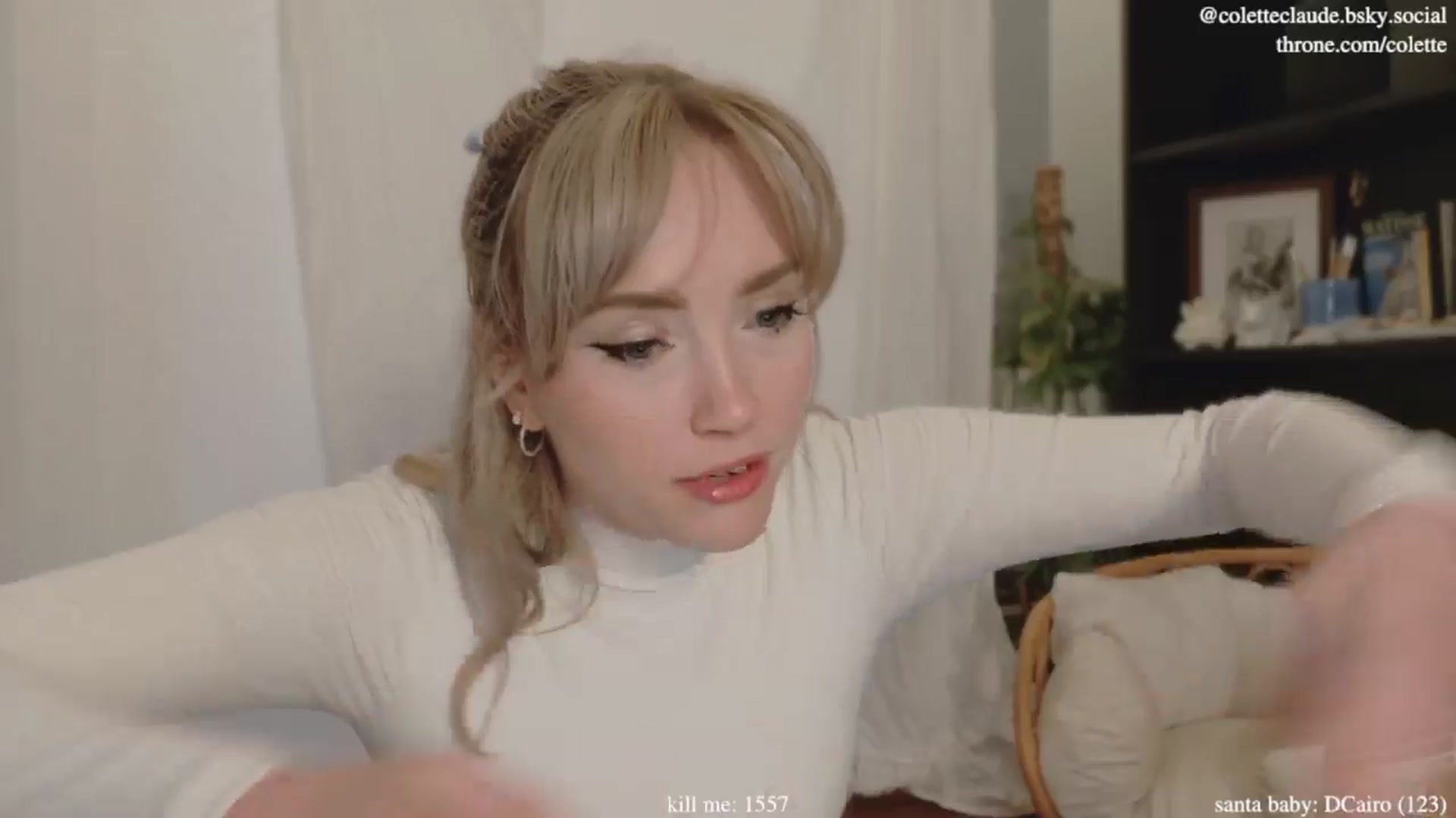Gallery image thumbnail from coletteclaude's myfreecams stream on, 12/04/2024, 20:19 image 2 of 20