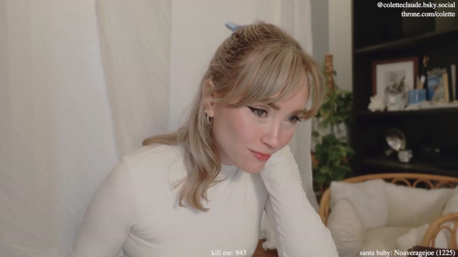 Gallery image thumbnail from coletteclaude's myfreecams stream on, 12/04/2024, 20:19 image 14 of 20
