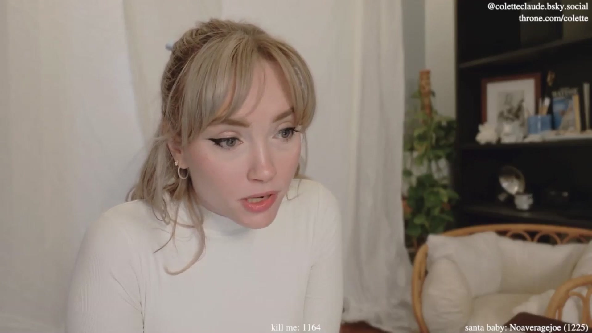 Gallery image thumbnail from coletteclaude's myfreecams stream on, 12/04/2024, 20:19 image 6 of 20