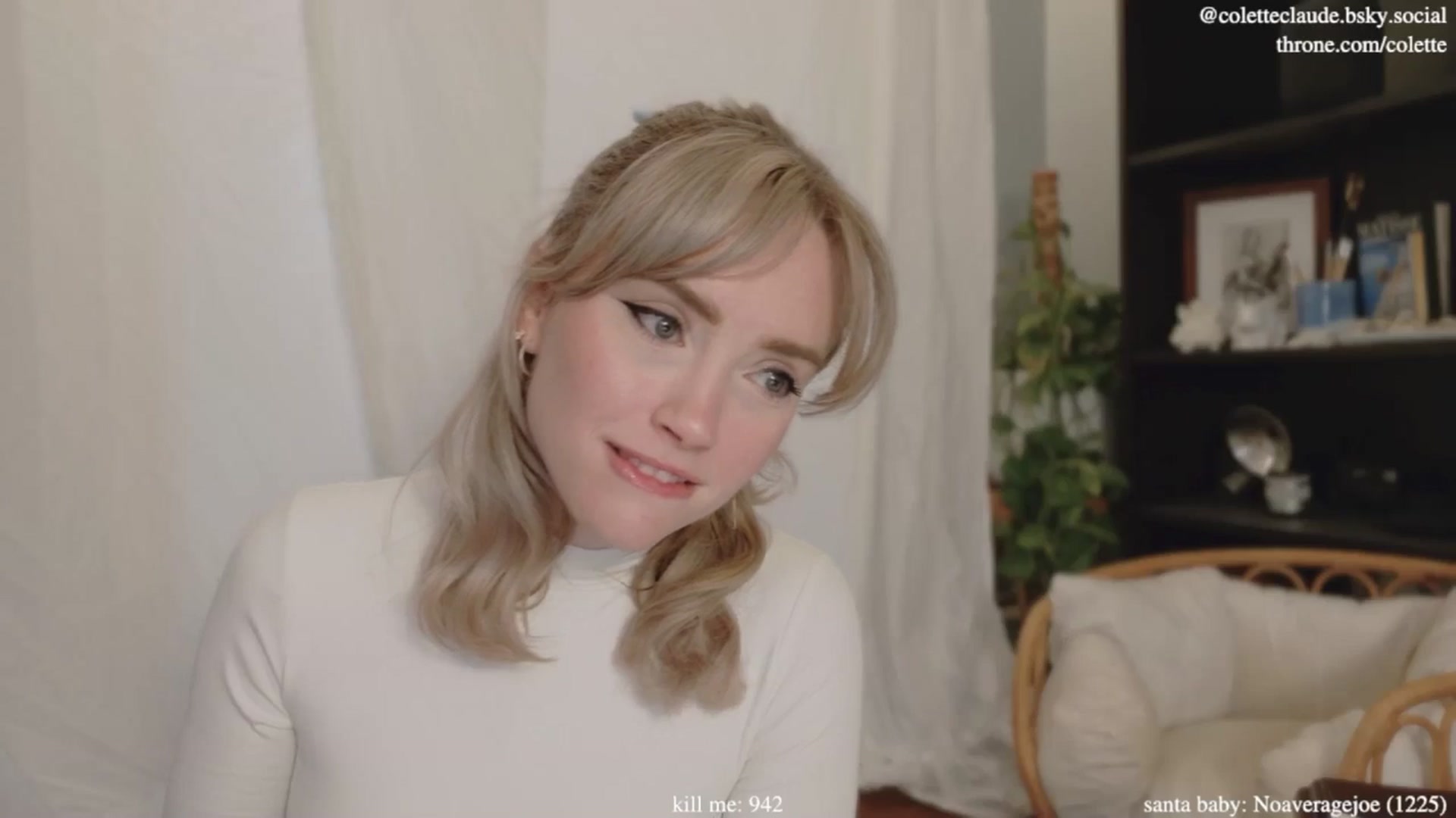 Gallery image thumbnail from coletteclaude's myfreecams stream on, 12/04/2024, 20:19 image 13 of 20
