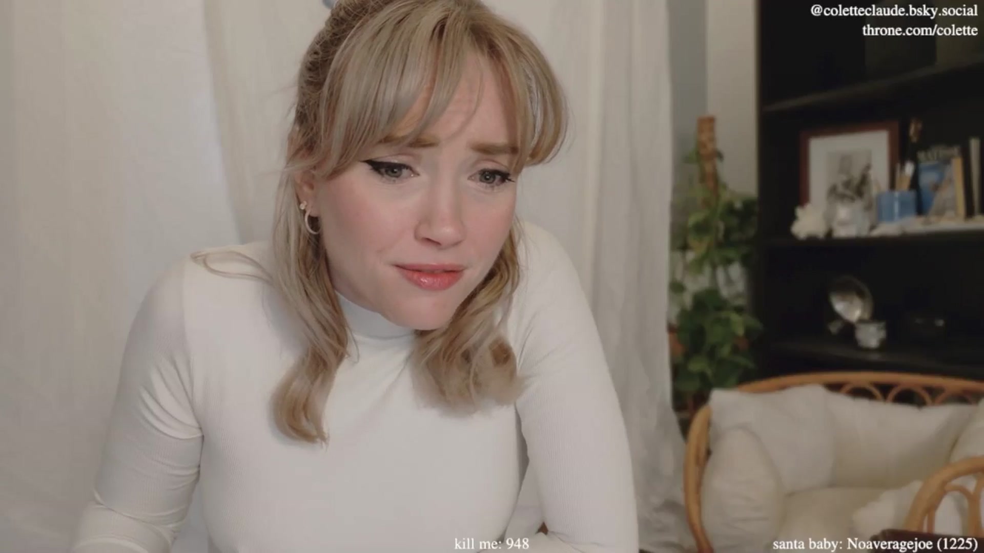 Gallery image thumbnail from coletteclaude's myfreecams stream on, 12/04/2024, 20:19 image 18 of 20