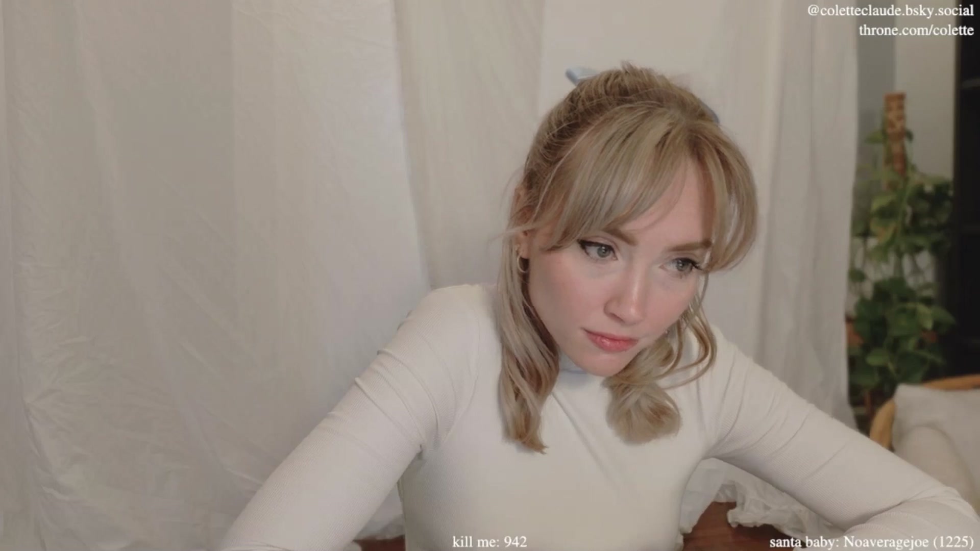 Gallery image thumbnail from coletteclaude's myfreecams stream on, 12/04/2024, 21:17 image 16 of 20