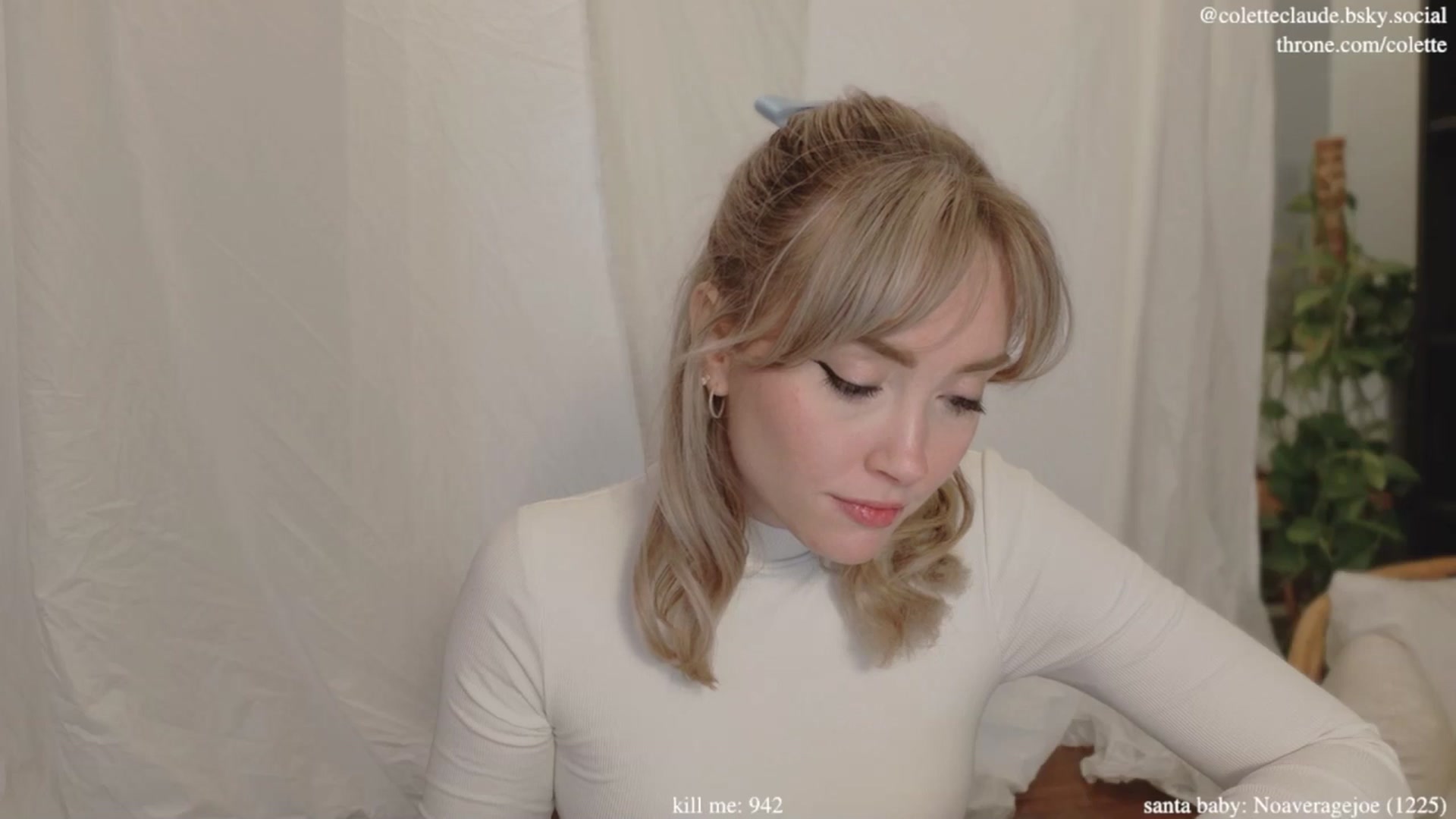 Gallery image thumbnail from coletteclaude's myfreecams stream on, 12/04/2024, 21:17 image 17 of 20