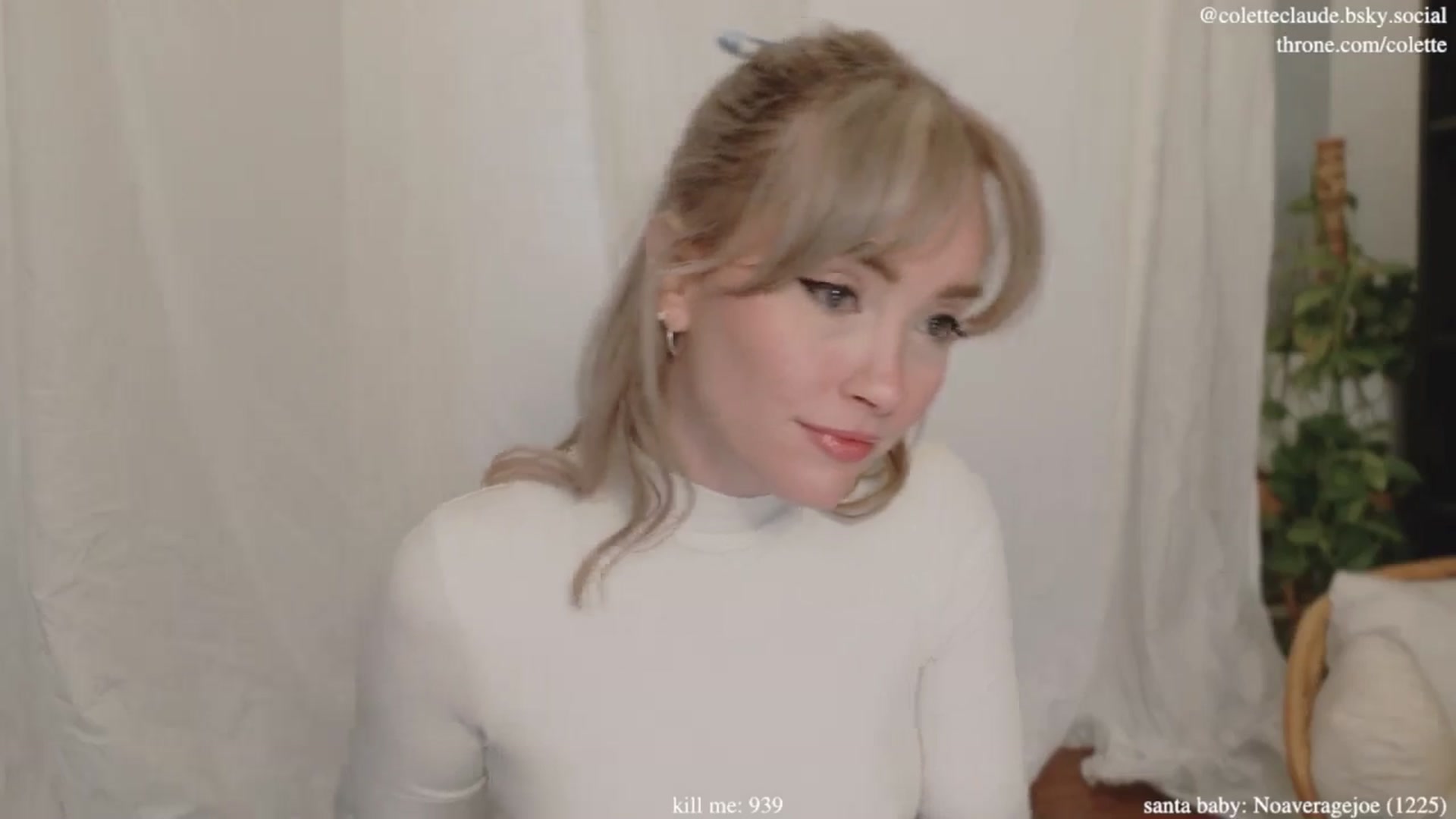 Gallery image thumbnail from coletteclaude's myfreecams stream on, 12/04/2024, 21:17 image 2 of 20
