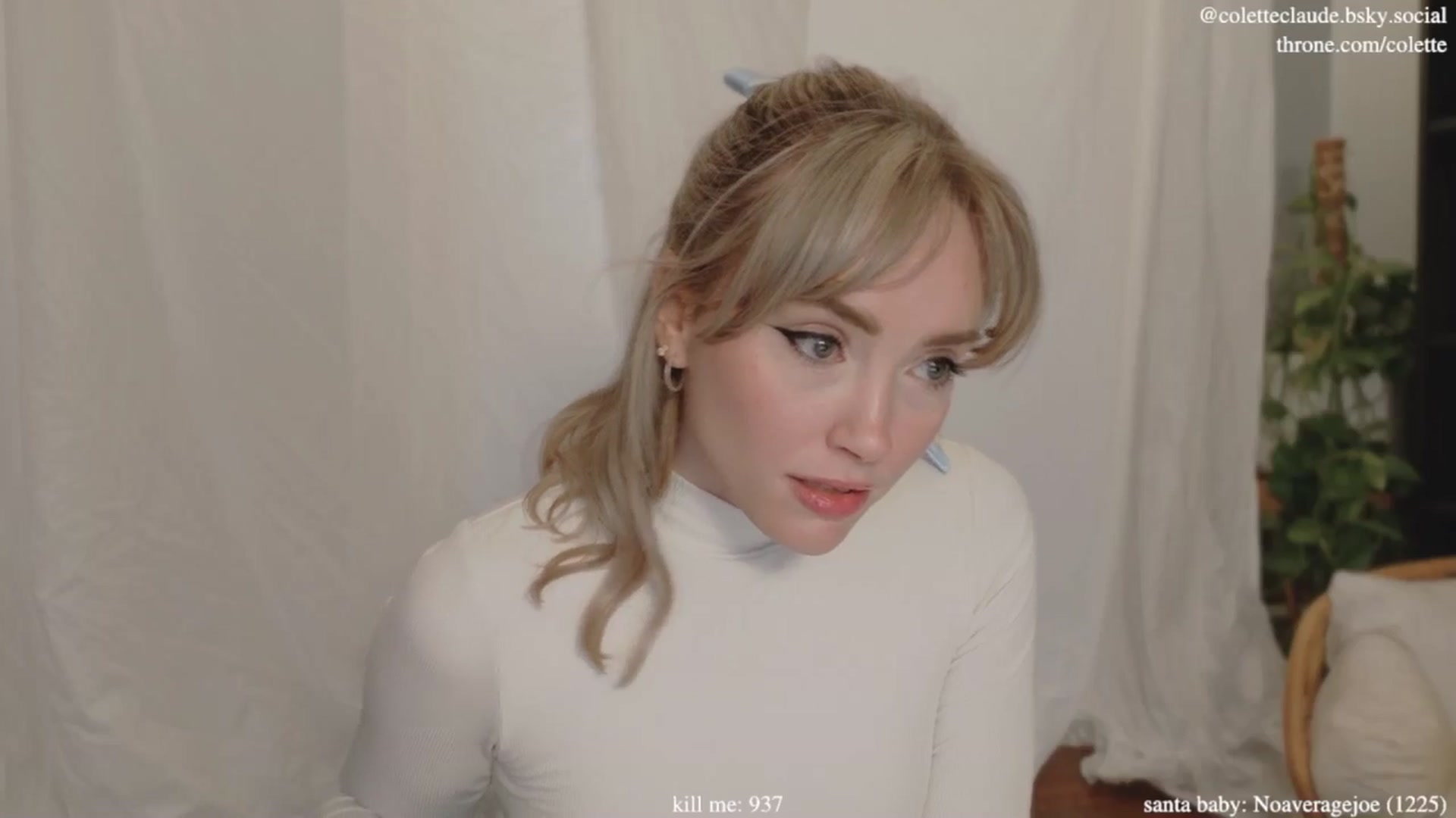 Gallery image thumbnail from coletteclaude's myfreecams stream on, 12/04/2024, 21:17 image 13 of 20