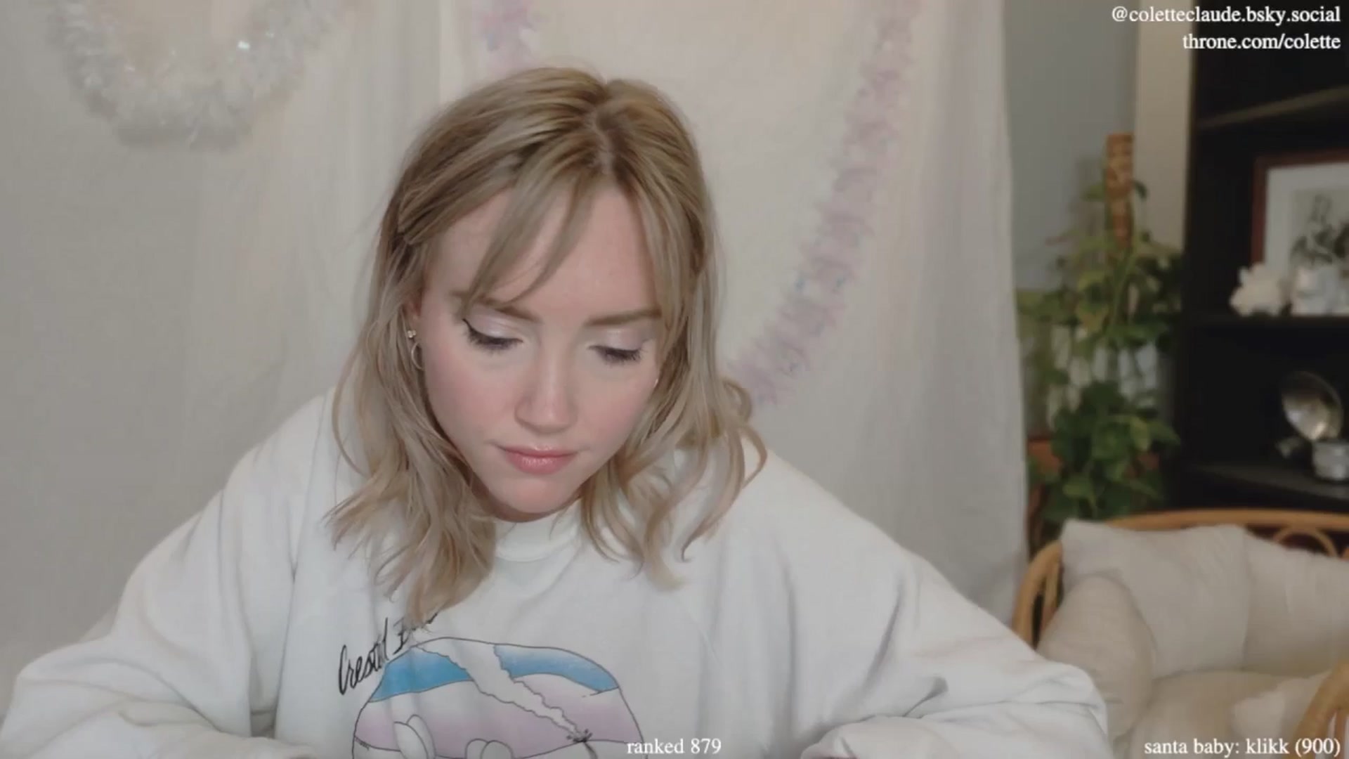 Gallery image thumbnail from coletteclaude's myfreecams stream on, 12/05/2024, 20:21 image 16 of 20