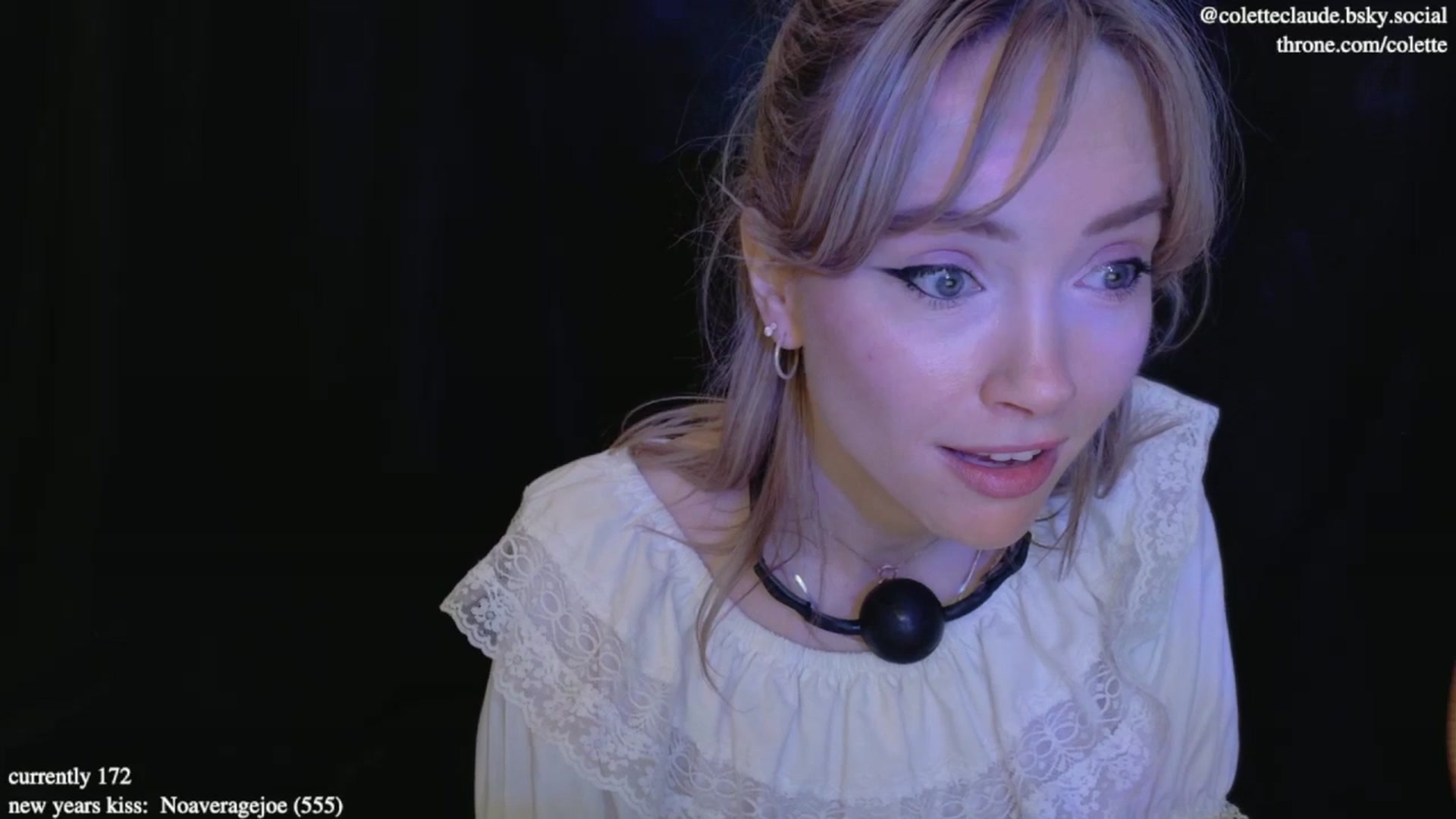 Gallery image thumbnail from coletteclaude's myfreecams stream on, 01/01/2025, 21:52 image 16 of 20