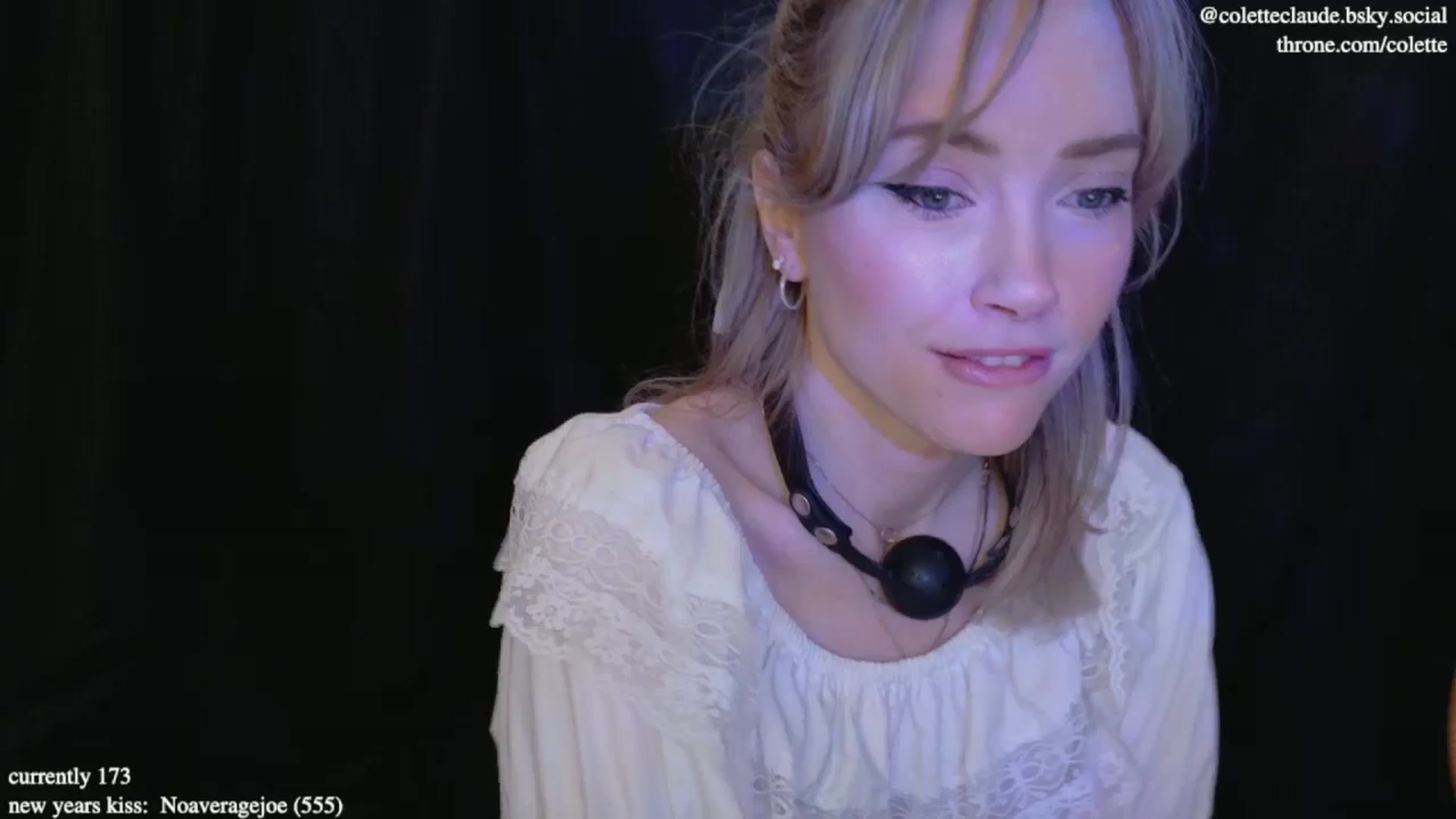 Gallery image thumbnail from coletteclaude's myfreecams stream on, 01/01/2025, 21:52 image 15 of 20