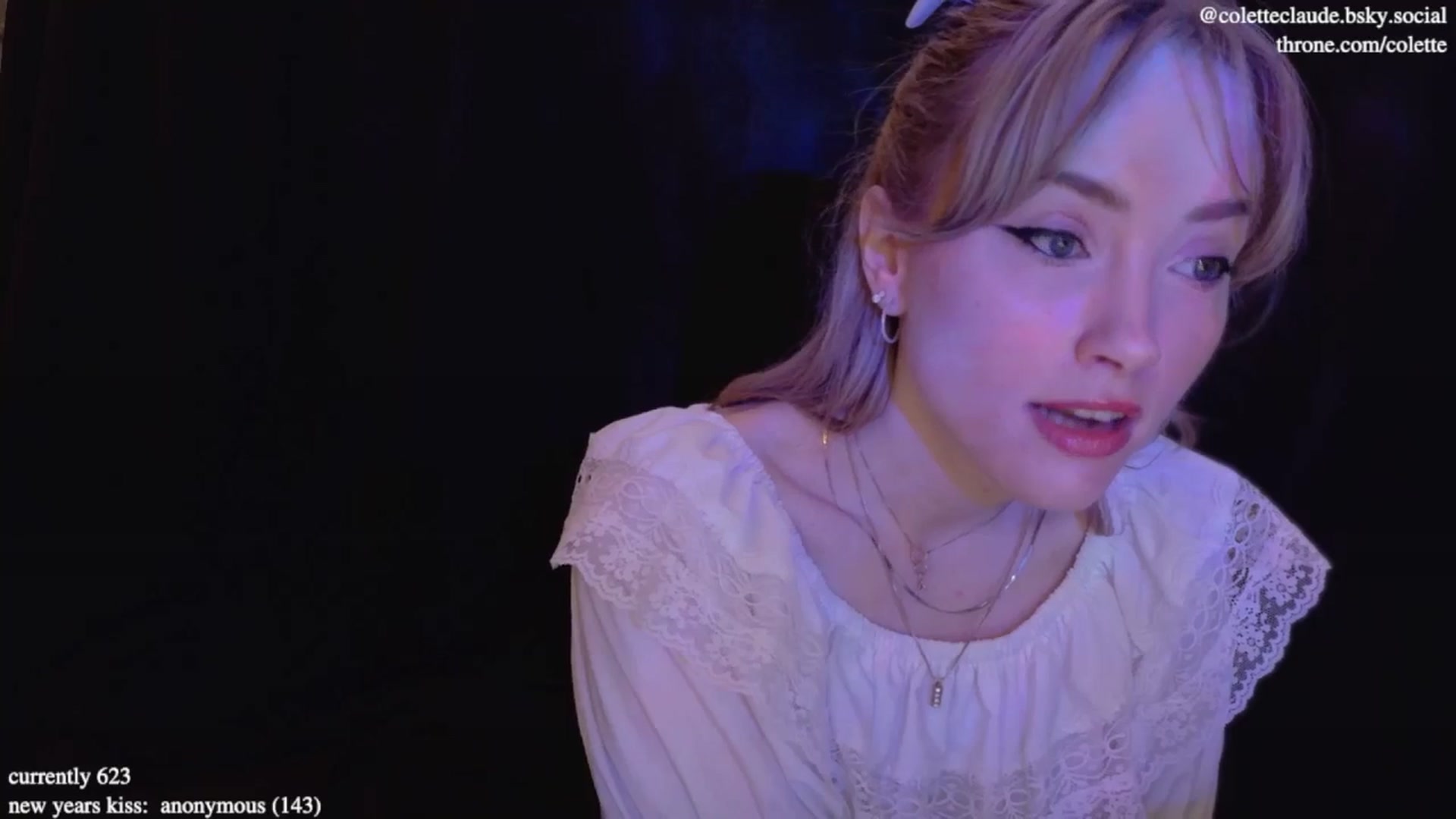 Gallery image thumbnail from coletteclaude's myfreecams stream on, 01/01/2025, 21:52 image 4 of 20