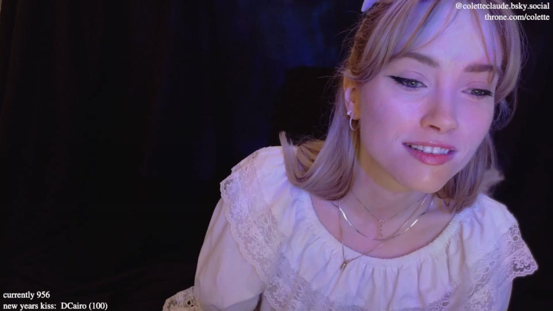 Gallery image thumbnail from coletteclaude's myfreecams stream on, 01/01/2025, 21:52 image 1 of 20