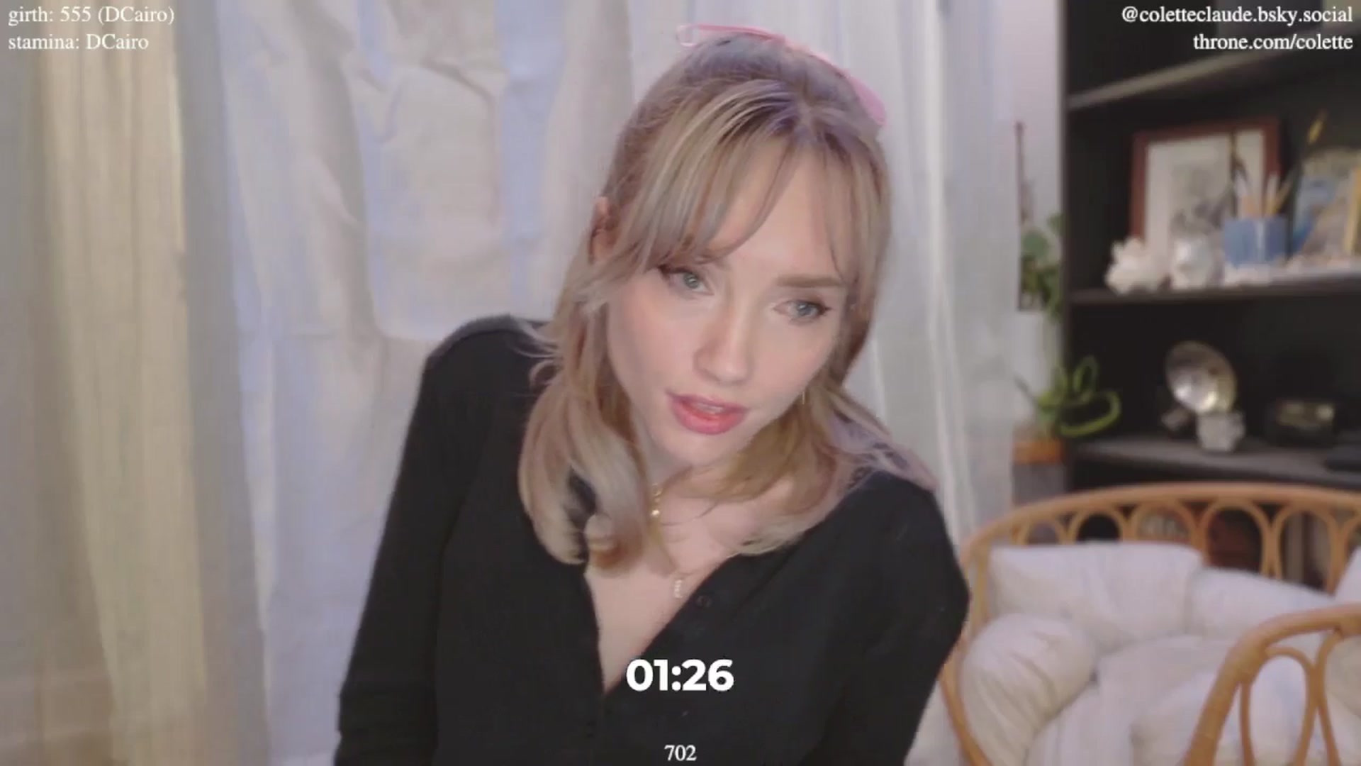 Gallery image thumbnail from coletteclaude's myfreecams stream on, 01/06/2025, 21:37 image 5 of 20