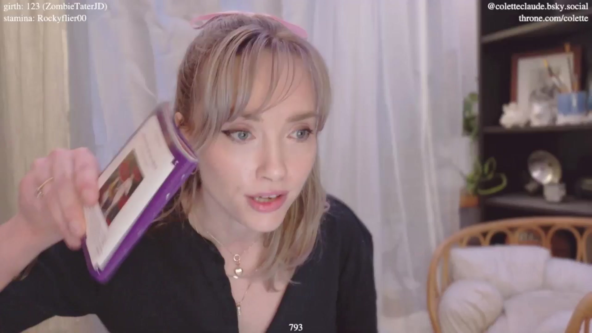 Gallery image thumbnail from coletteclaude's myfreecams stream on, 01/06/2025, 21:37 image 1 of 20
