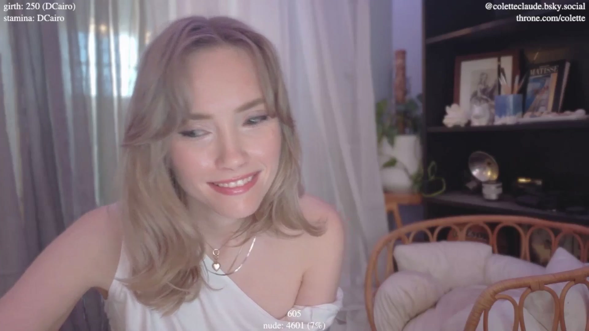 Gallery image thumbnail from coletteclaude's myfreecams stream on, 01/08/2025, 21:20 image 3 of 20