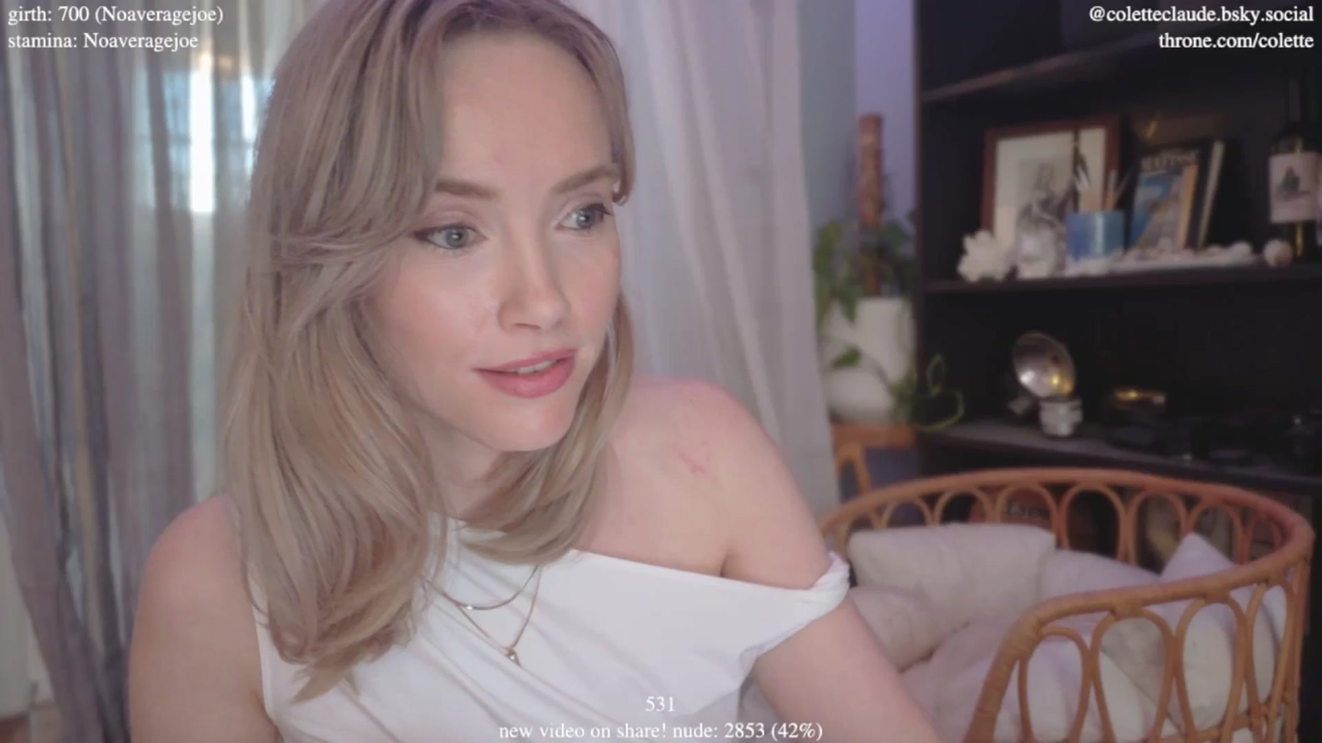 Gallery image thumbnail from coletteclaude's myfreecams stream on, 01/08/2025, 21:20 image 12 of 20