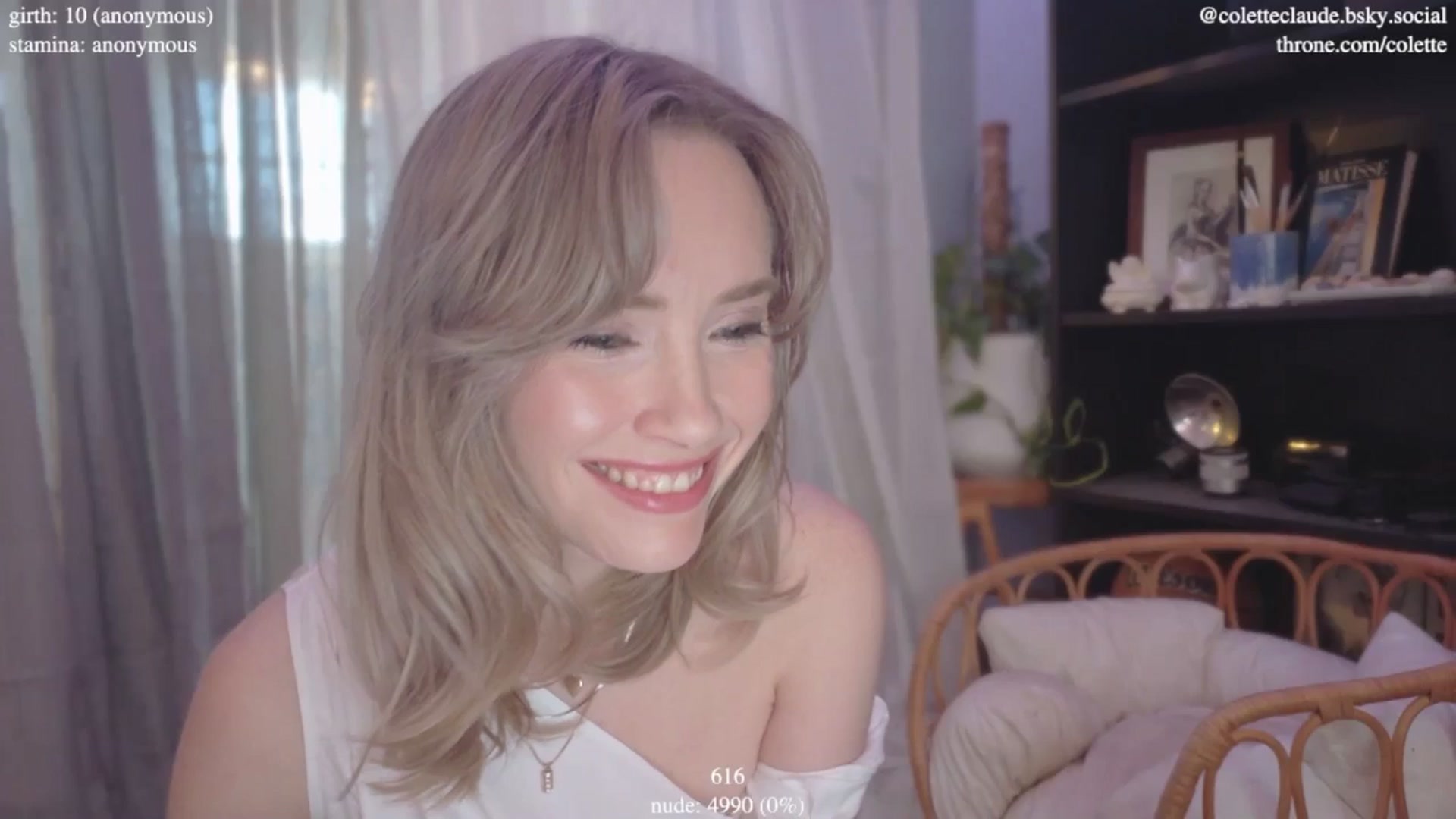 Gallery image thumbnail from coletteclaude's myfreecams stream on, 01/08/2025, 21:20 image 2 of 20
