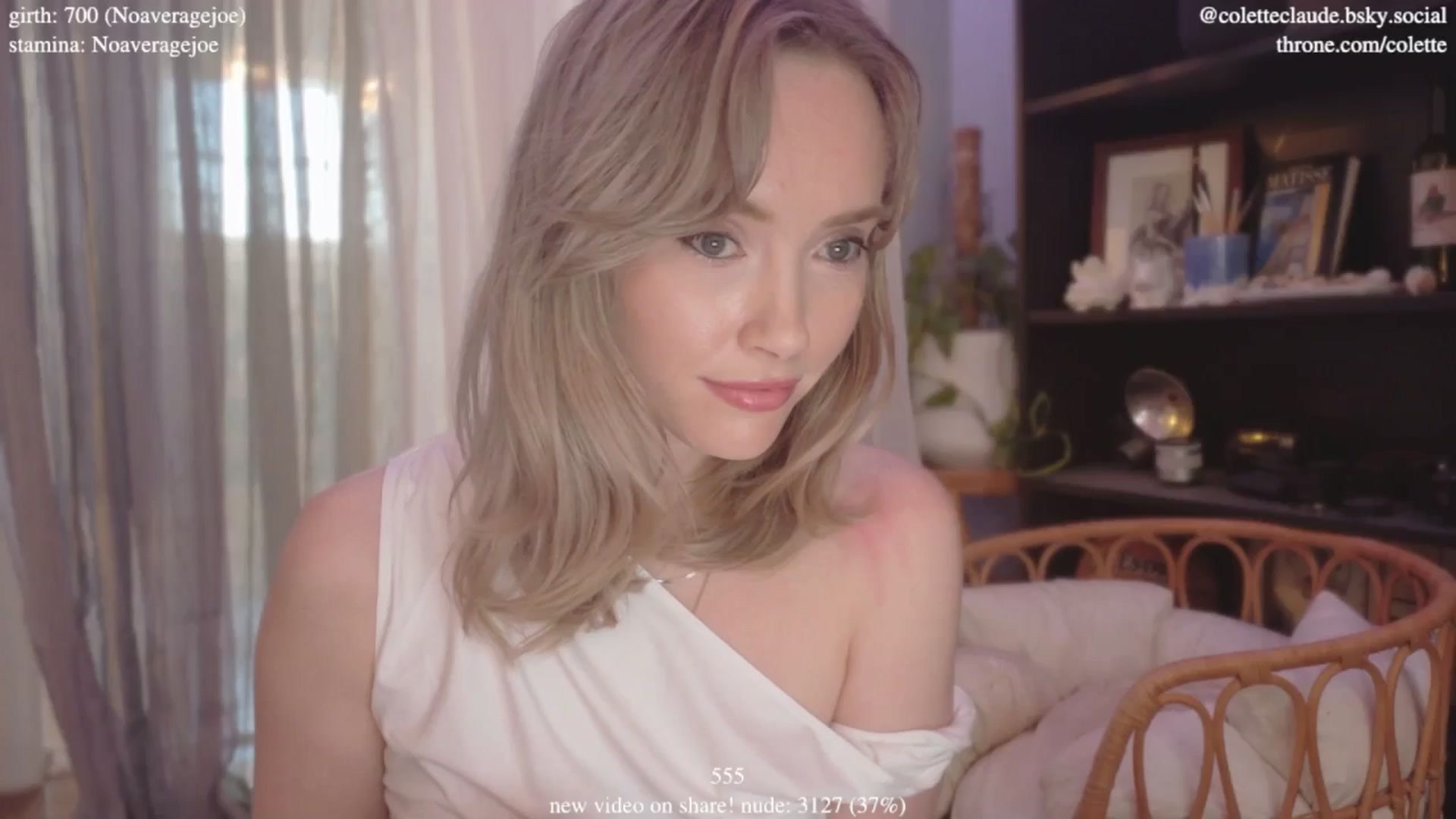 Gallery image thumbnail from coletteclaude's myfreecams stream on, 01/08/2025, 21:20 image 7 of 20