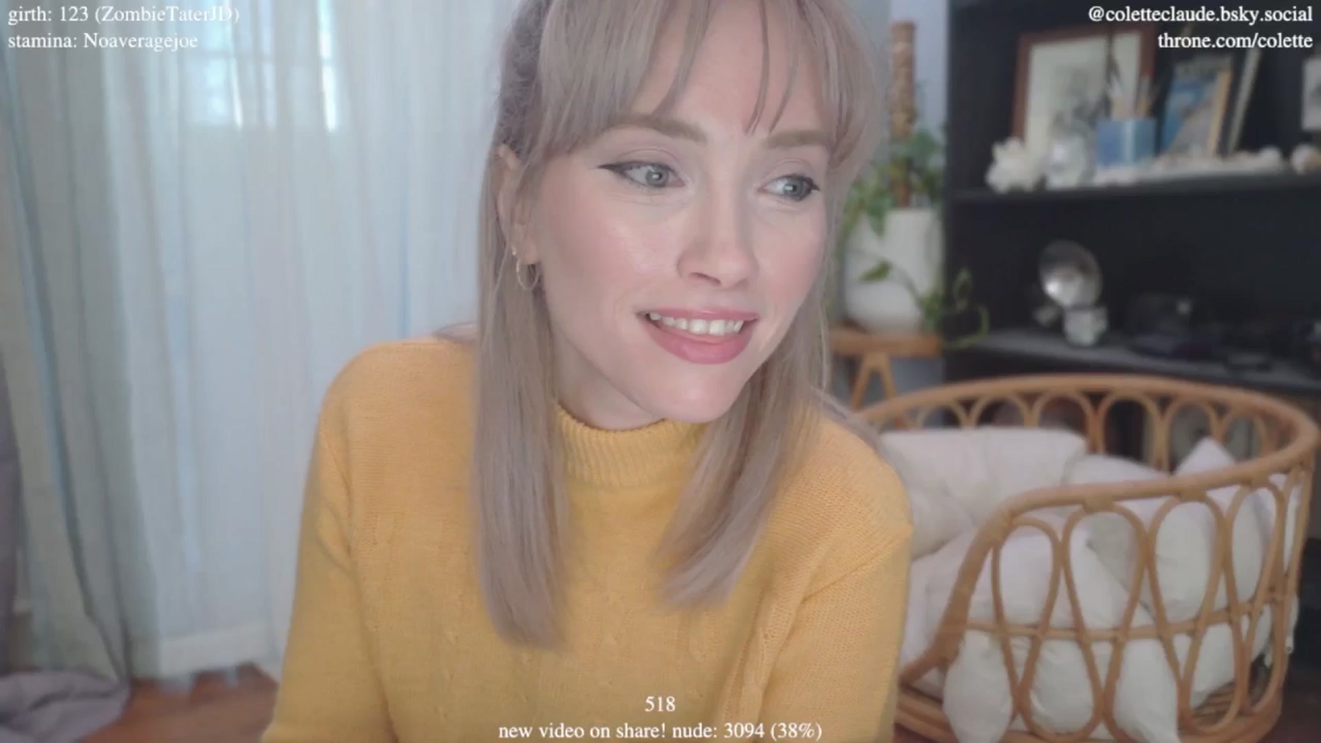 Gallery image thumbnail from coletteclaude's myfreecams stream on, 01/09/2025, 21:10 image 19 of 20
