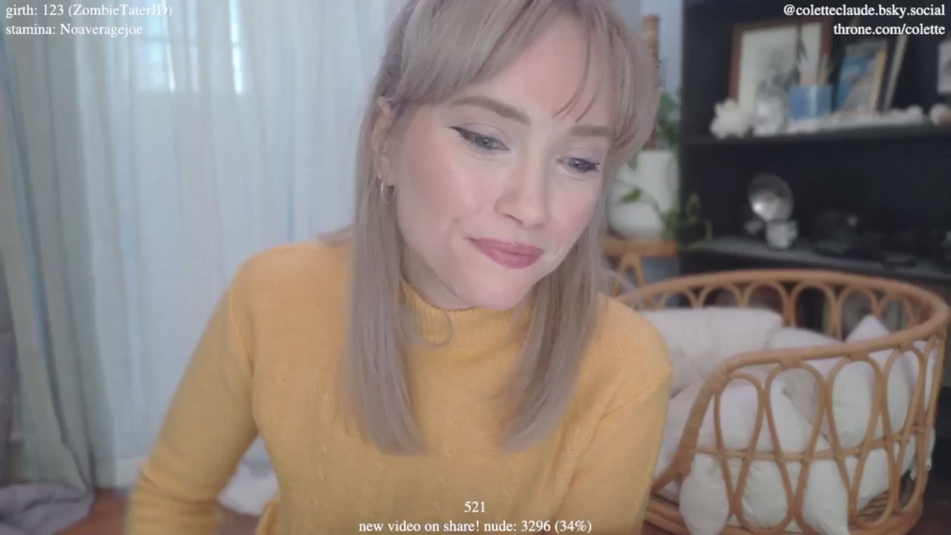 Gallery image thumbnail from coletteclaude's myfreecams stream on, 01/09/2025, 21:10 image 18 of 20