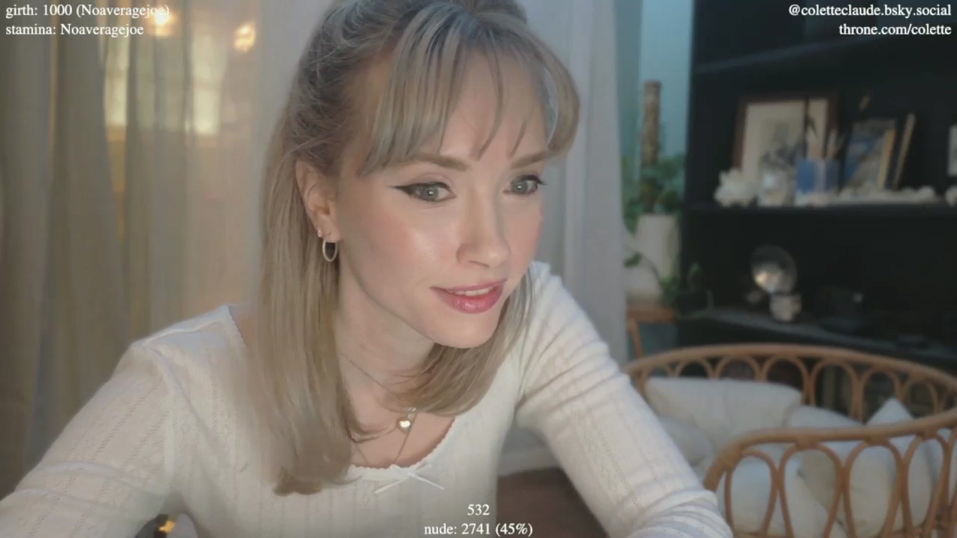 Gallery image thumbnail from coletteclaude's myfreecams stream on, 01/10/2025, 20:49 image 8 of 20
