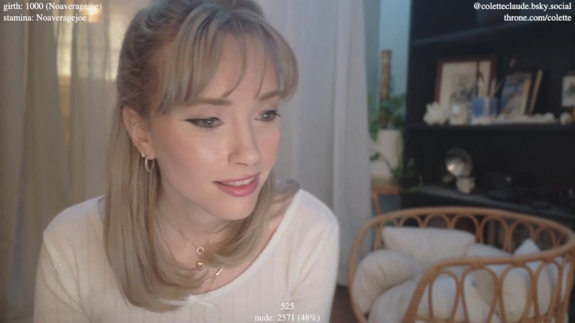 Gallery image thumbnail from coletteclaude's myfreecams stream on, 01/10/2025, 20:49 image 13 of 20