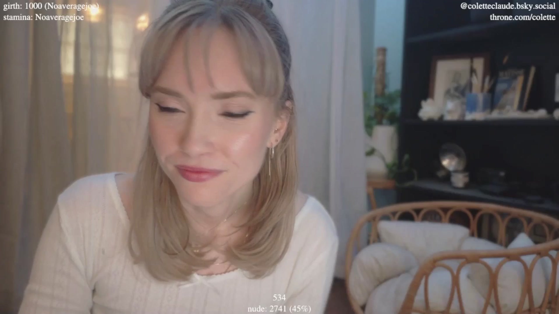 Gallery image thumbnail from coletteclaude's myfreecams stream on, 01/10/2025, 20:49 image 9 of 20
