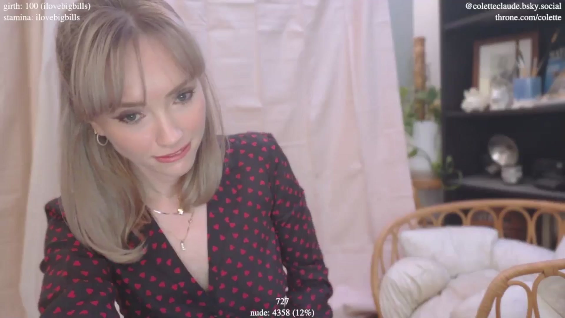Gallery image thumbnail from coletteclaude's myfreecams stream on, 01/13/2025, 21:15 image 9 of 20
