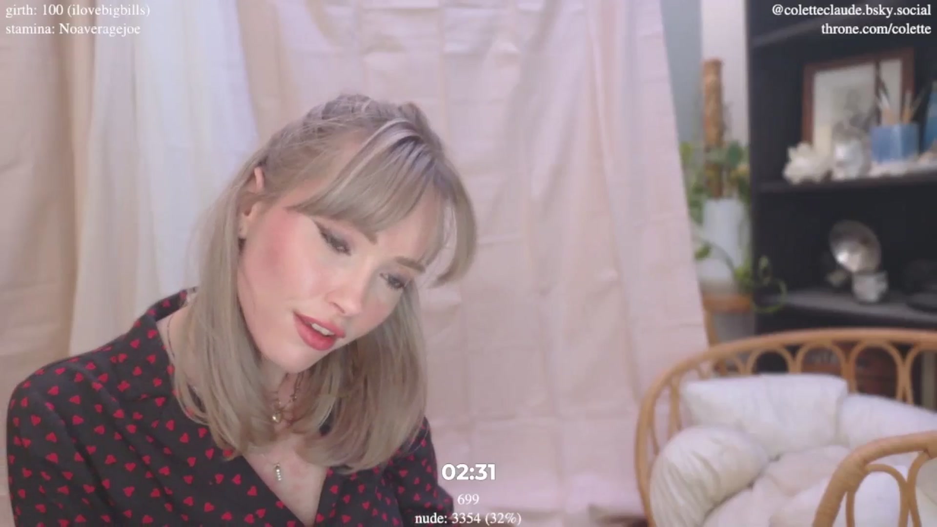 Gallery image thumbnail from coletteclaude's myfreecams stream on, 01/13/2025, 21:15 image 10 of 20