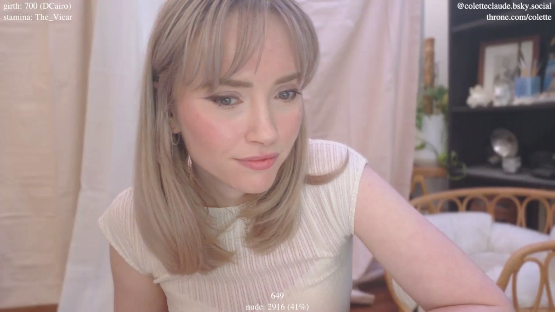 Gallery image thumbnail from coletteclaude's myfreecams stream on, 01/14/2025, 21:12 image 10 of 20
