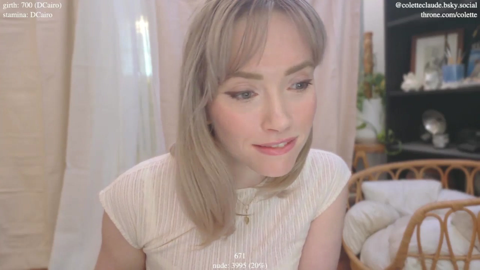 Gallery image thumbnail from coletteclaude's myfreecams stream on, 01/14/2025, 21:12 image 4 of 20