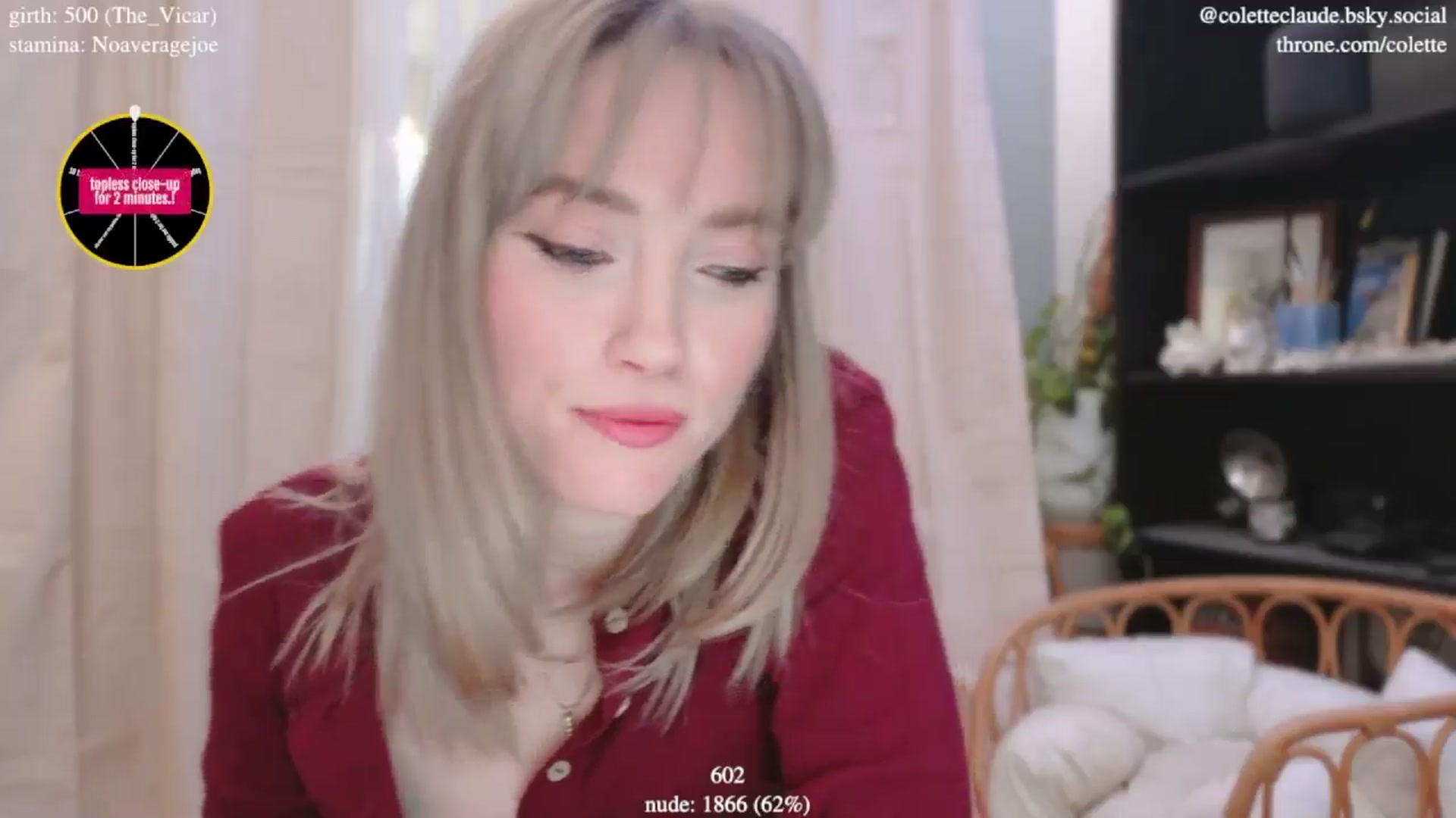 Gallery image thumbnail from coletteclaude's myfreecams stream on, 01/15/2025, 19:49 image 13 of 20