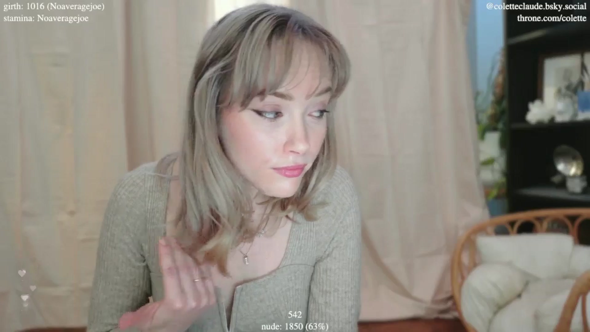 Gallery image thumbnail from coletteclaude's myfreecams stream on, 01/16/2025, 21:12 image 10 of 20