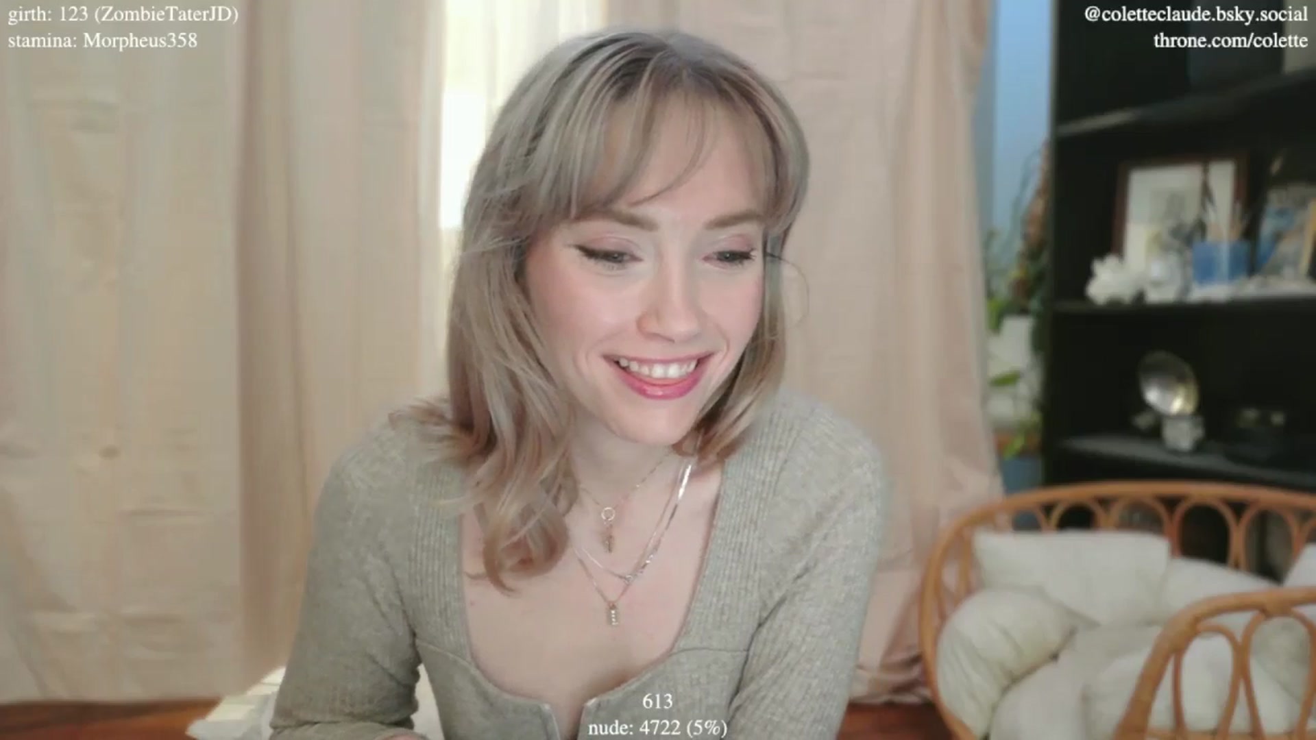 Gallery image thumbnail from coletteclaude's myfreecams stream on, 01/16/2025, 21:12 image 3 of 20