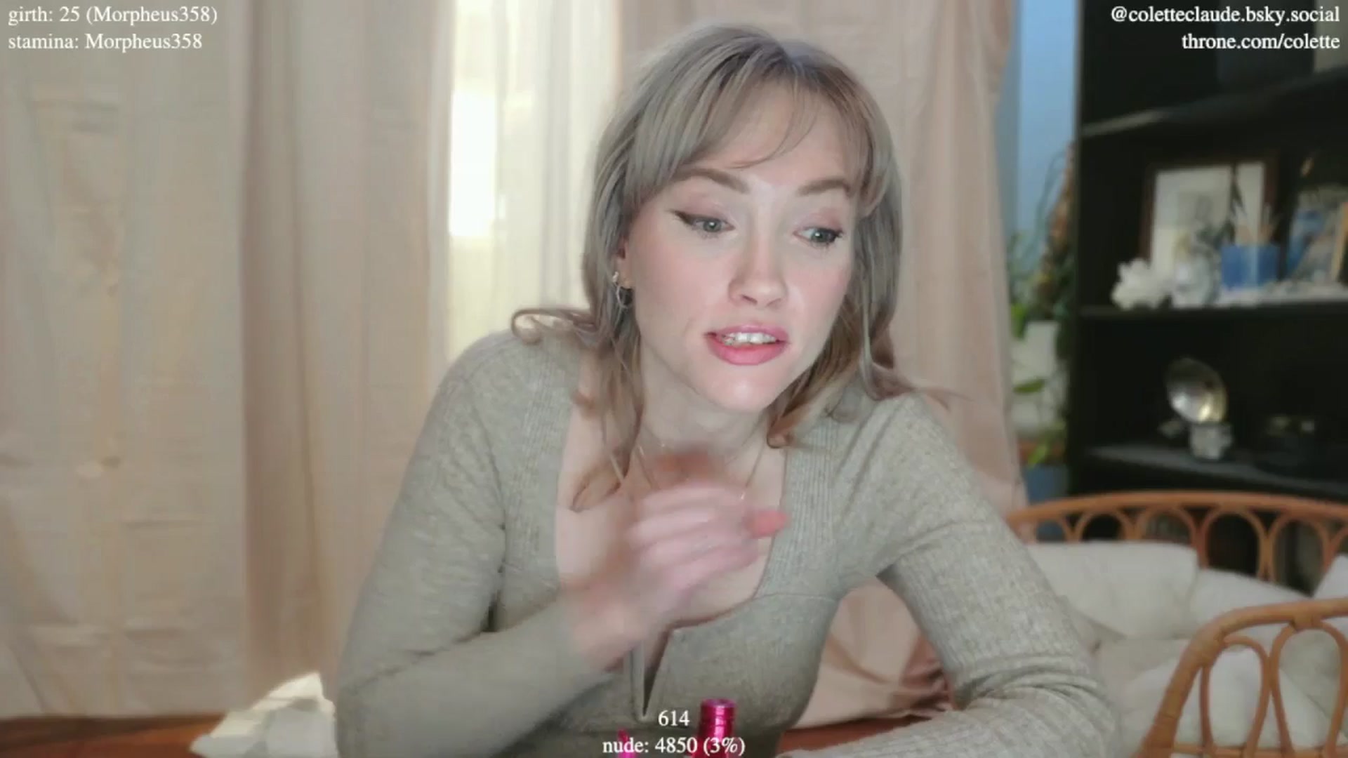 Gallery image thumbnail from coletteclaude's myfreecams stream on, 01/16/2025, 21:12 image 2 of 20