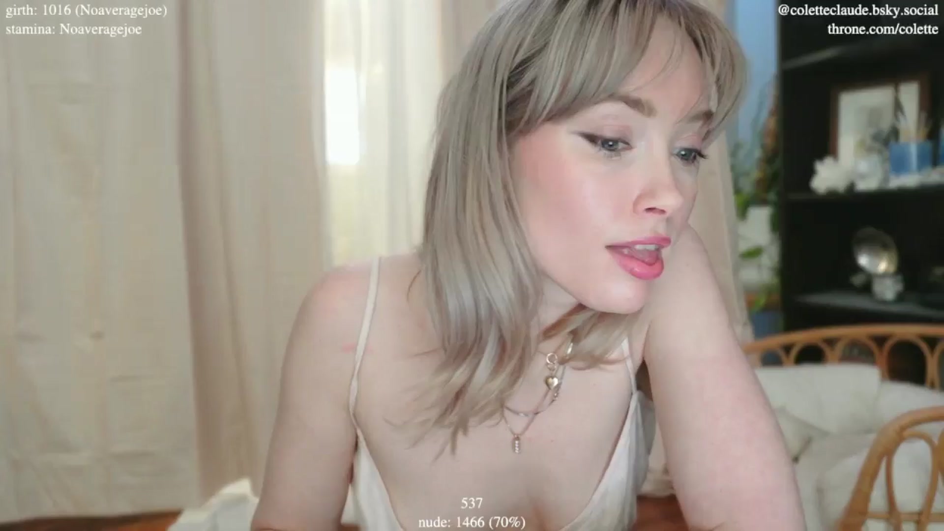 Gallery image thumbnail from coletteclaude's myfreecams stream on, 01/16/2025, 21:12 image 16 of 20