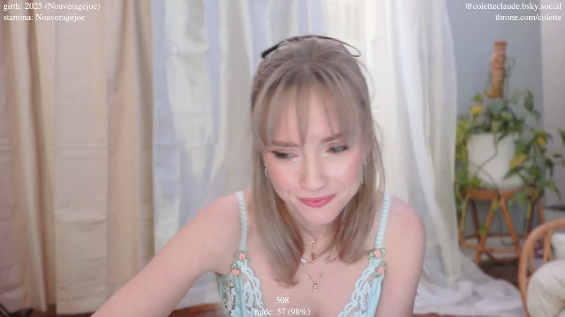 Gallery image thumbnail from coletteclaude's myfreecams stream on, 01/17/2025, 21:01 image 20 of 20
