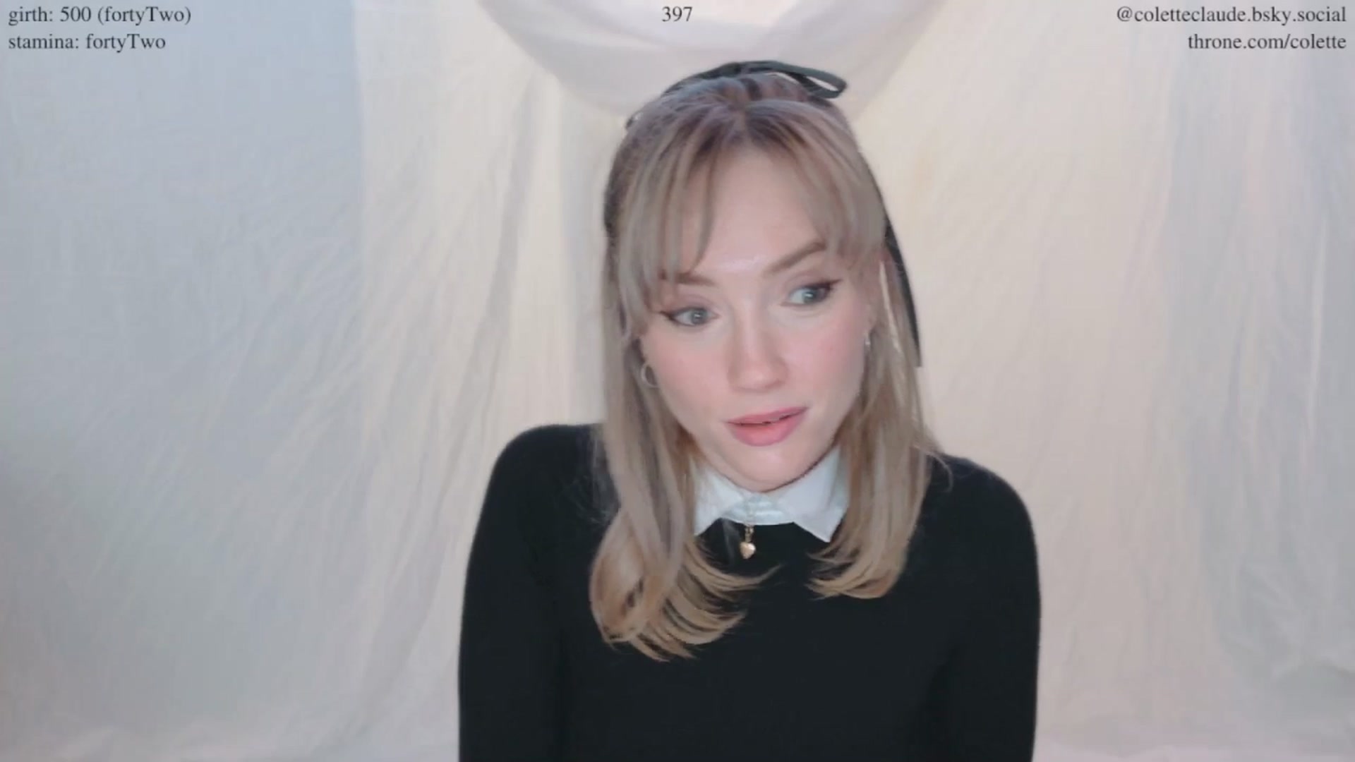 Gallery image thumbnail from coletteclaude's myfreecams stream on, 02/03/2025, 21:37 image 16 of 20