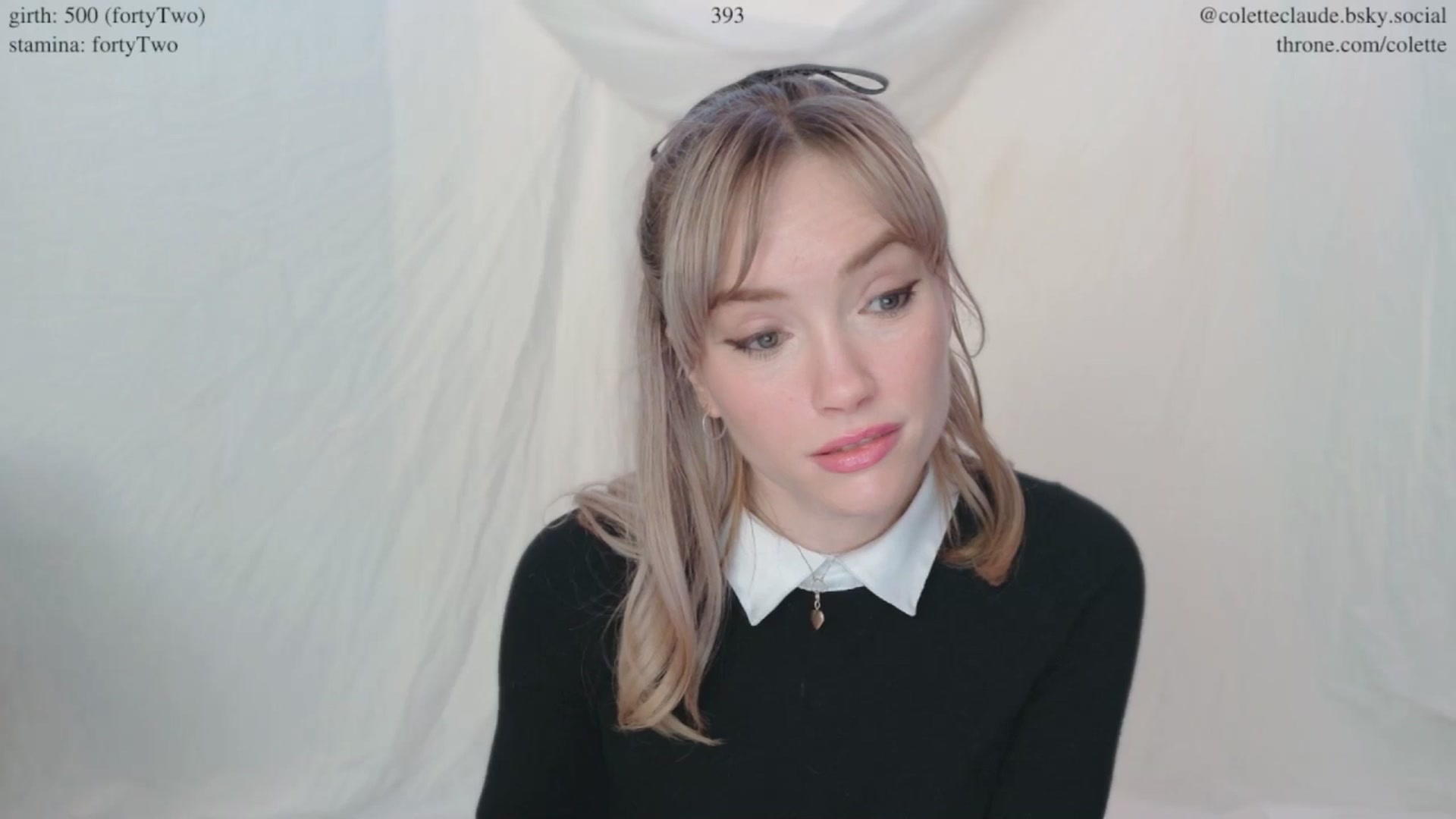Gallery image thumbnail from coletteclaude's myfreecams stream on, 02/03/2025, 21:37 image 18 of 20
