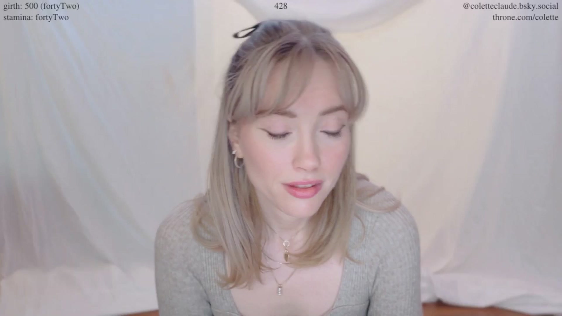 Gallery image thumbnail from coletteclaude's myfreecams stream on, 02/04/2025, 21:13 image 14 of 20