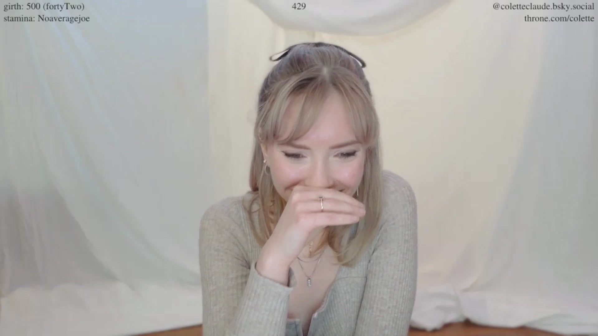 Gallery image thumbnail from coletteclaude's myfreecams stream on, 02/04/2025, 21:13 image 12 of 20