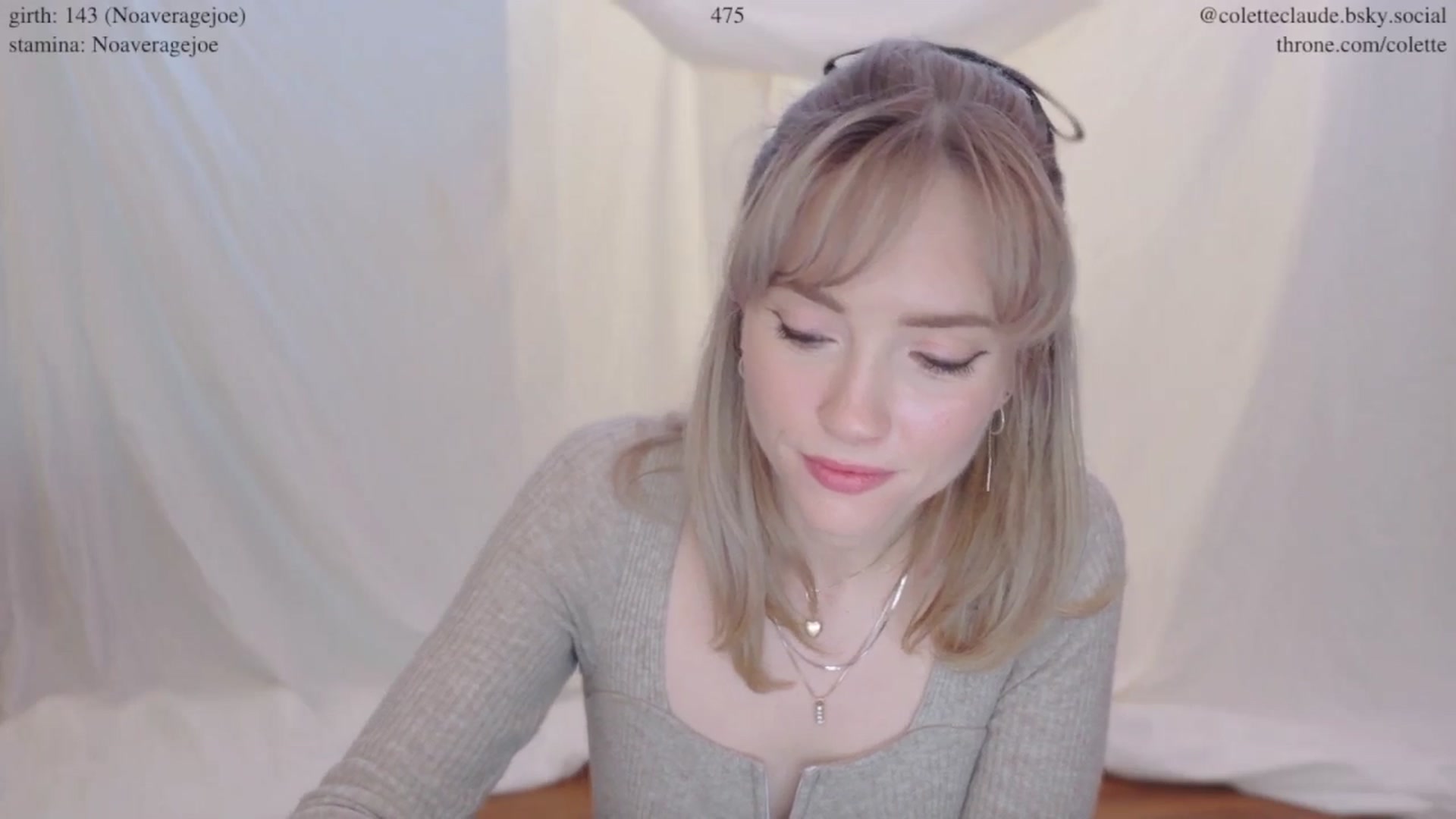 Gallery image thumbnail from coletteclaude's myfreecams stream on, 02/04/2025, 21:13 image 5 of 20