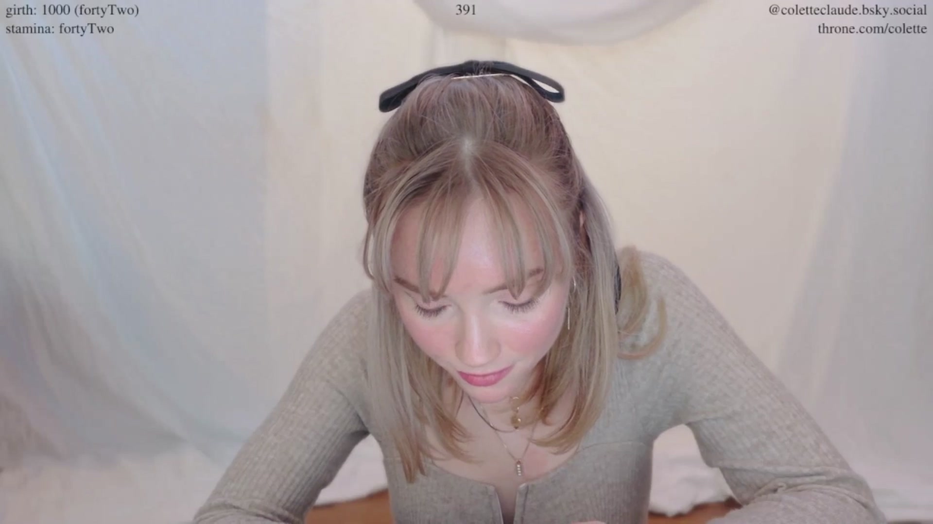 Gallery image thumbnail from coletteclaude's myfreecams stream on, 02/04/2025, 21:13 image 17 of 20